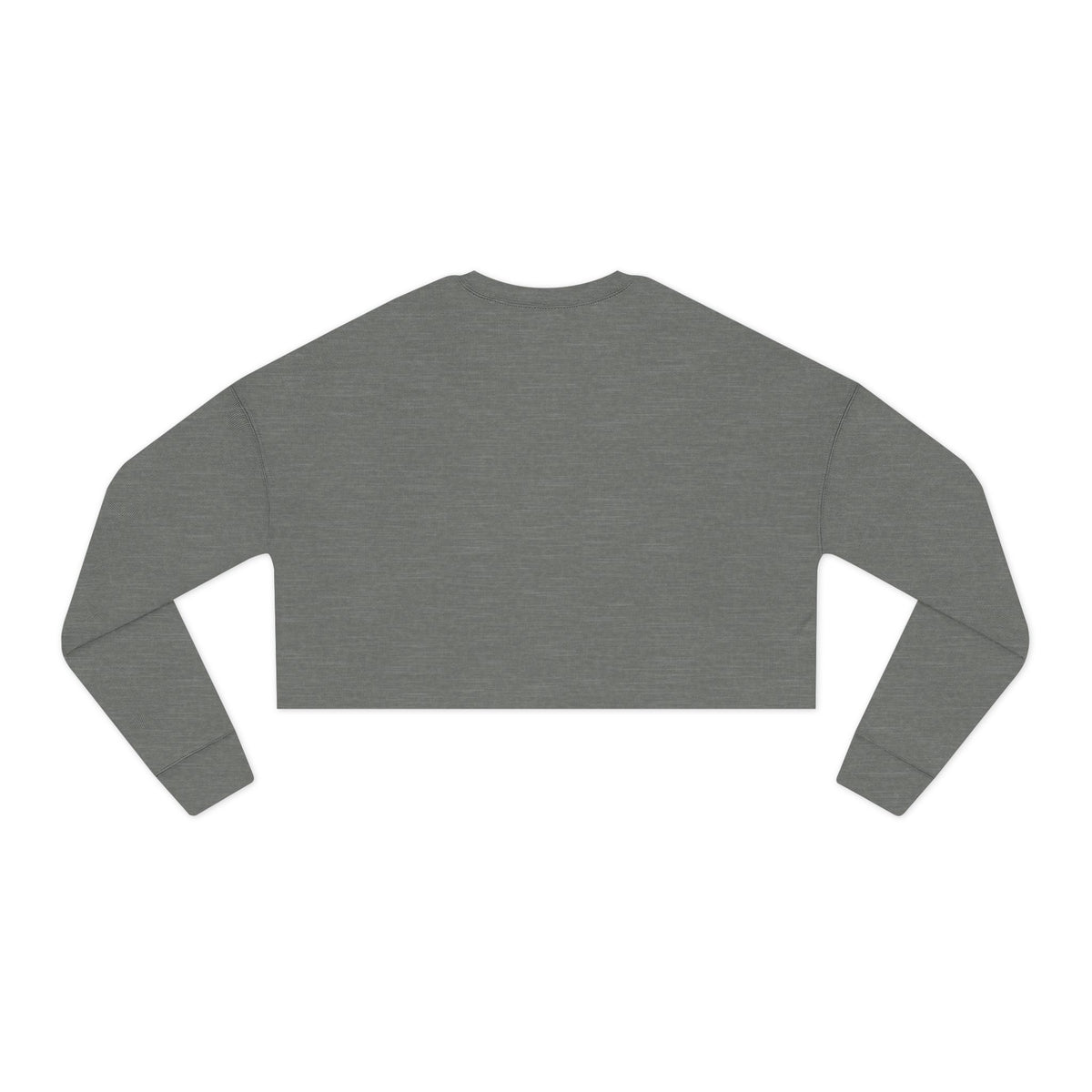Cropped Hem Sweatshirt — 'lamb lake' Script Logo, Cozy Casual Pullover