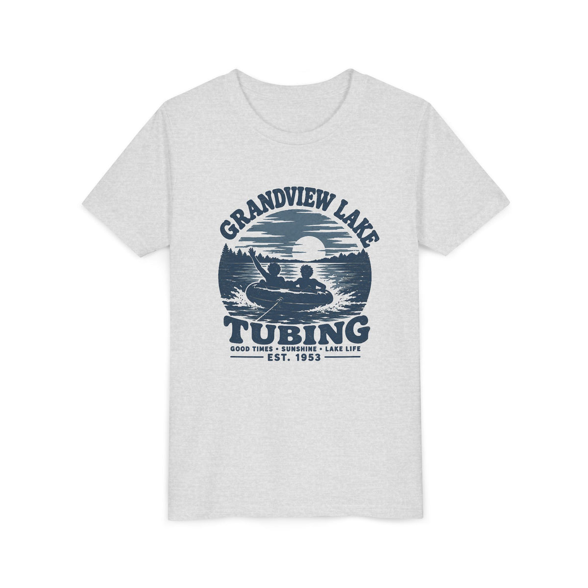 Youth T-Shirt - Grandview Lake Tubing Vintage Design