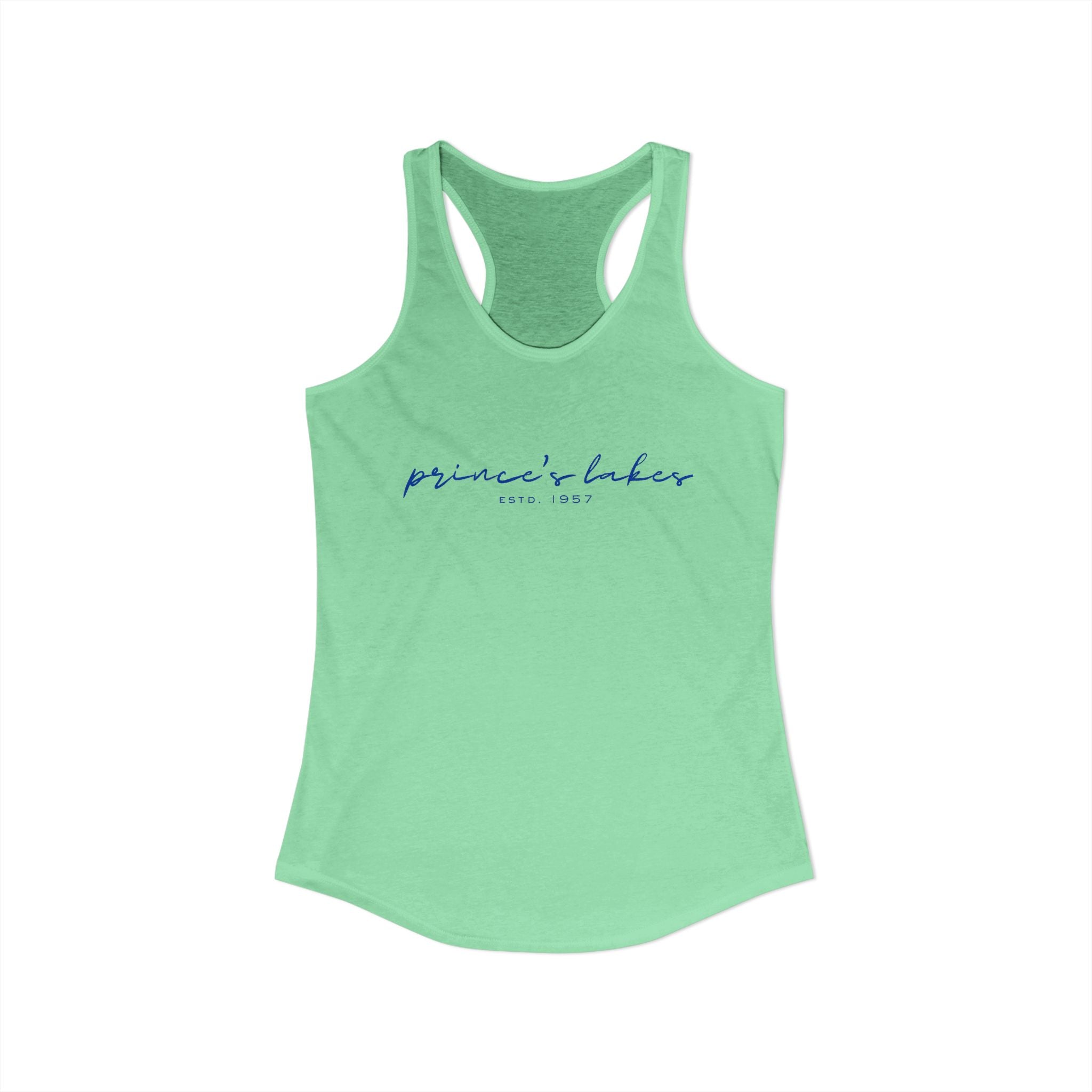 Women's Racerback Tank- "Prince's Lakes"