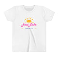 Youth Tee — East Lake Retro Sunset Kids Shirt (East Lake, IN)