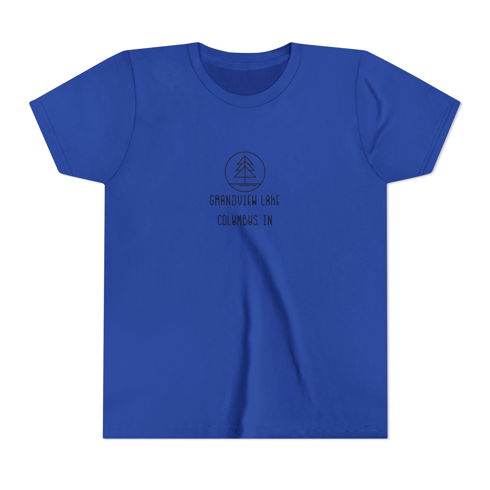 Youth Tee — 'Grandview Lake' Retro Camp Kids T-Shirt