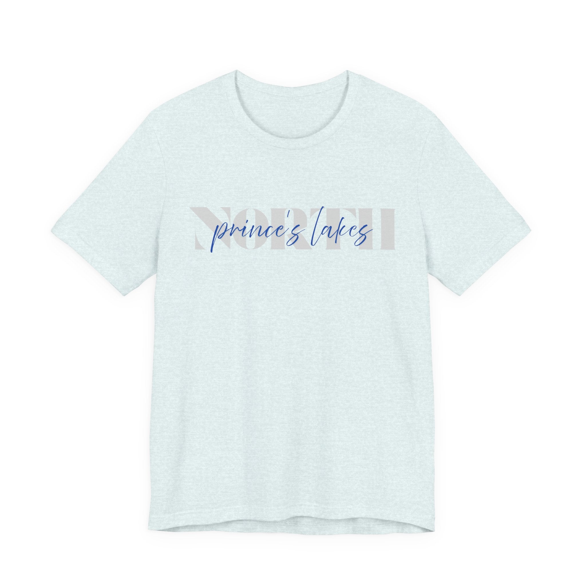 Prince's Lakes NORTH Tee — Script Graphic T-Shirt