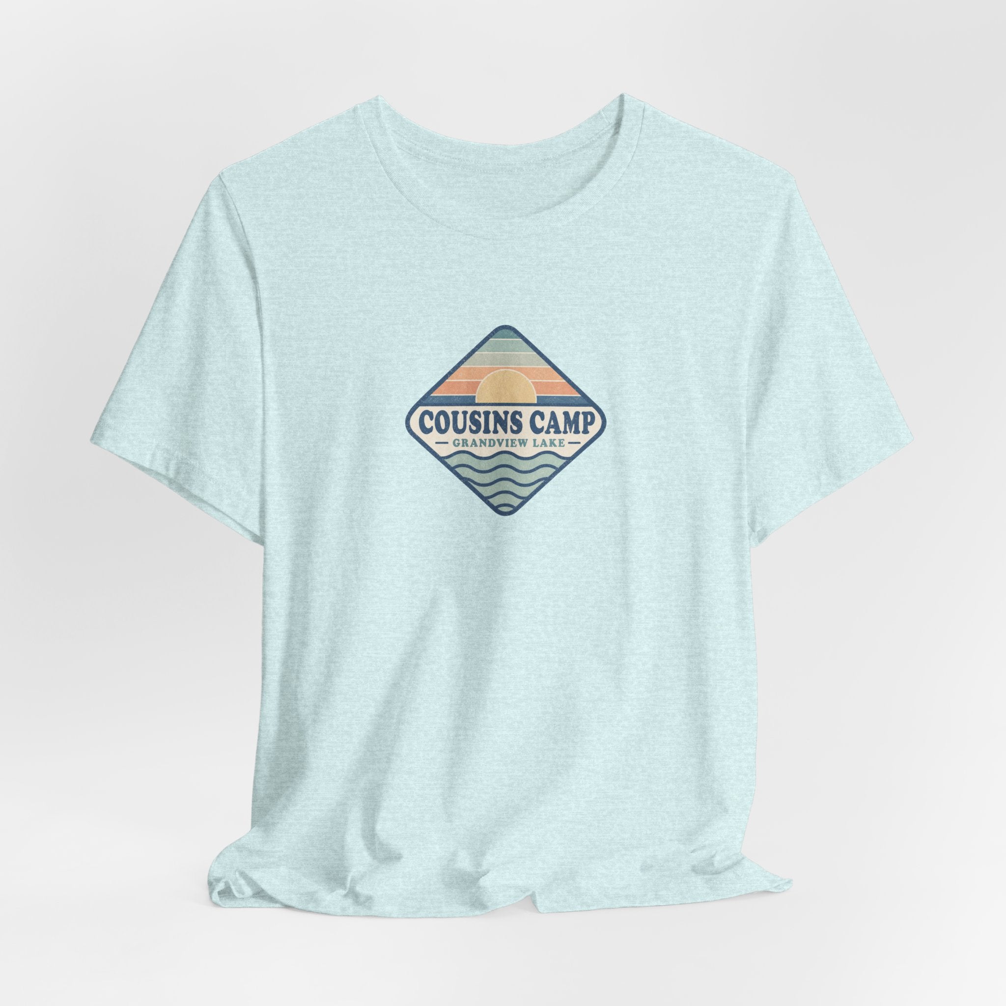 Camp Staff T-Shirt — 'Cousins Camp' Vintage Lake Tee