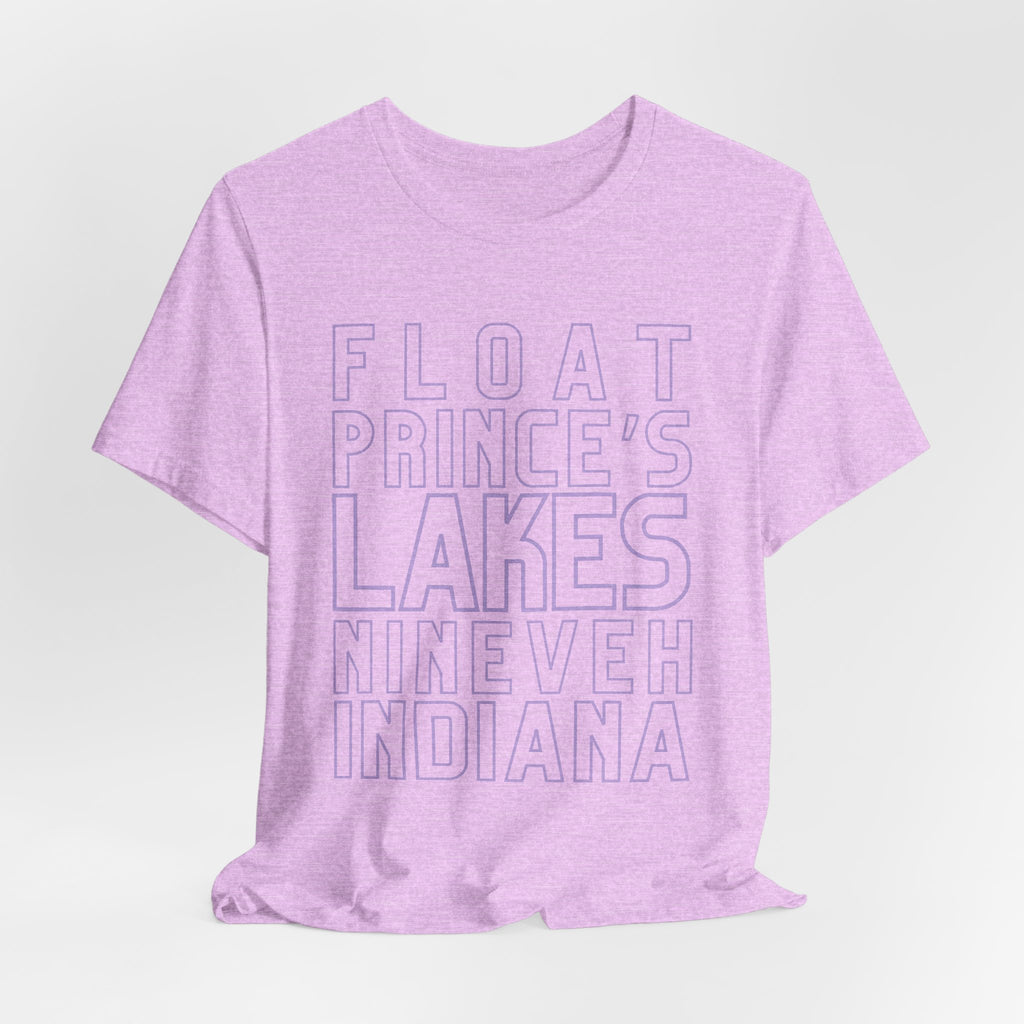 Float Prince's Lakes Nineveh Indiana T-Shirt
