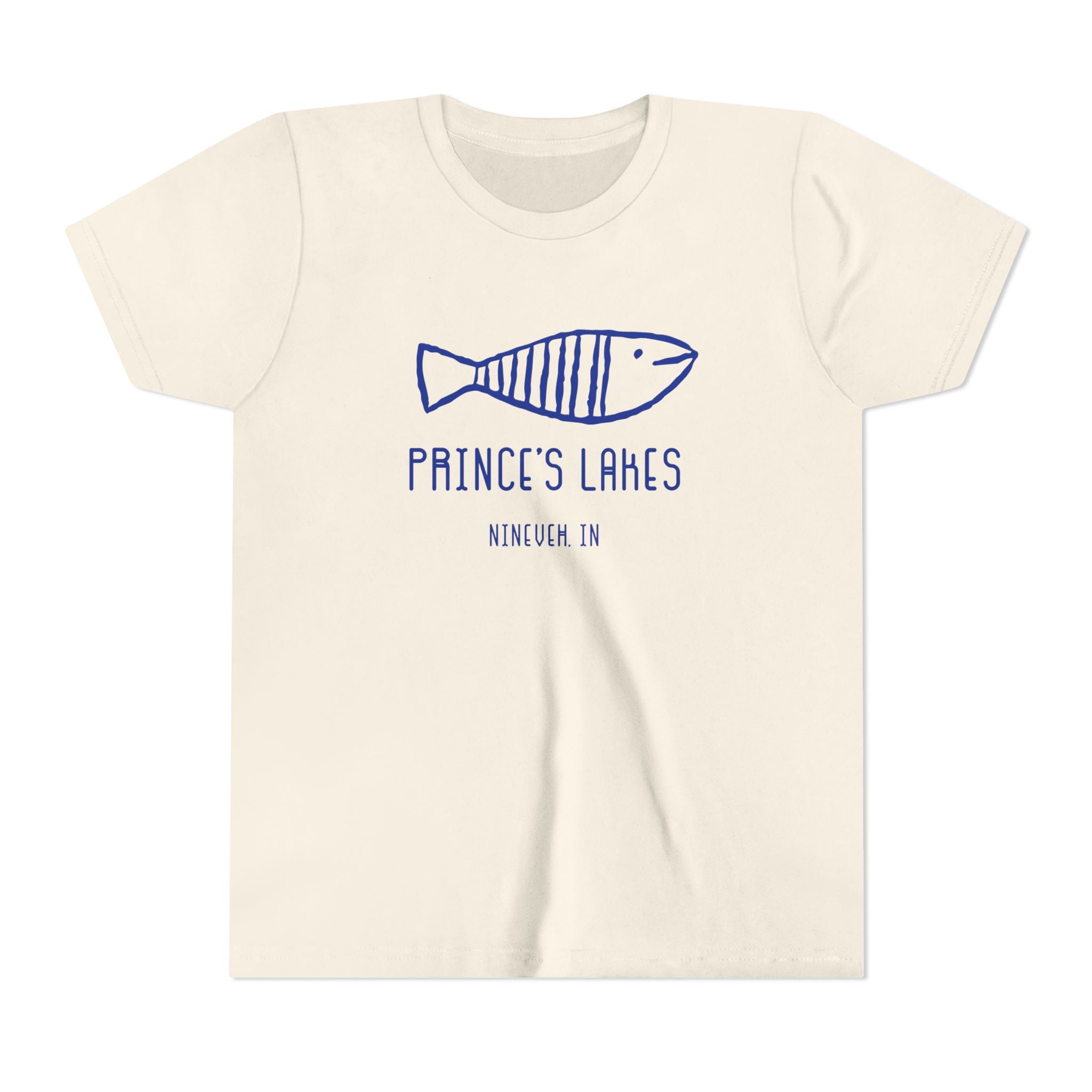 Youth Tee — 'Prince's Lakes' Retro Fish Kids T-Shirt