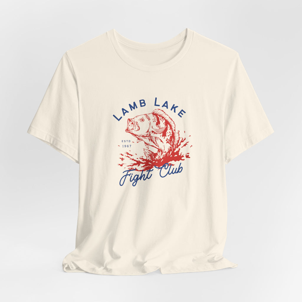 Lamb Lake Fight Club Fishing T-Shirt