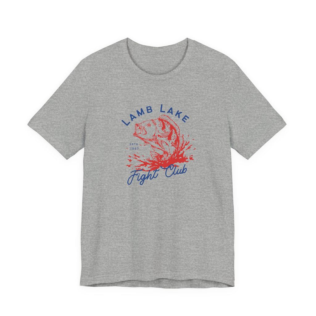 Lamb Lake Fight Club Fishing T-Shirt