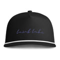 Sunwashed Rope Cap – 'Lamb Lake' Vintage Script Baseball Hat