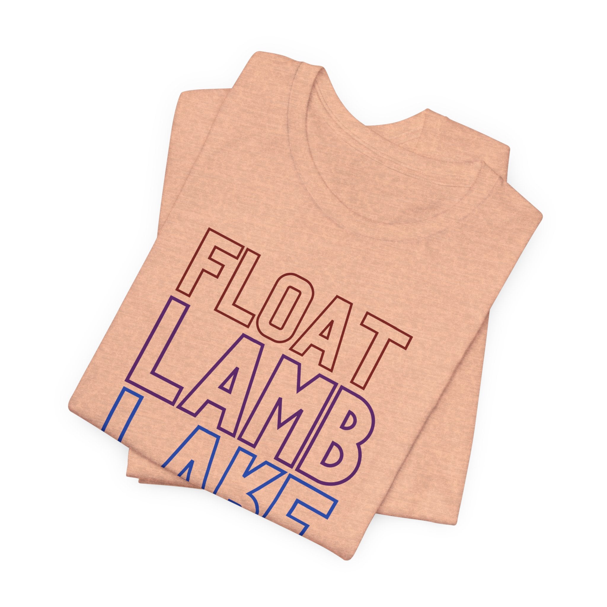 Float Lamb Lake Trafalgar Indiana T-Shirt