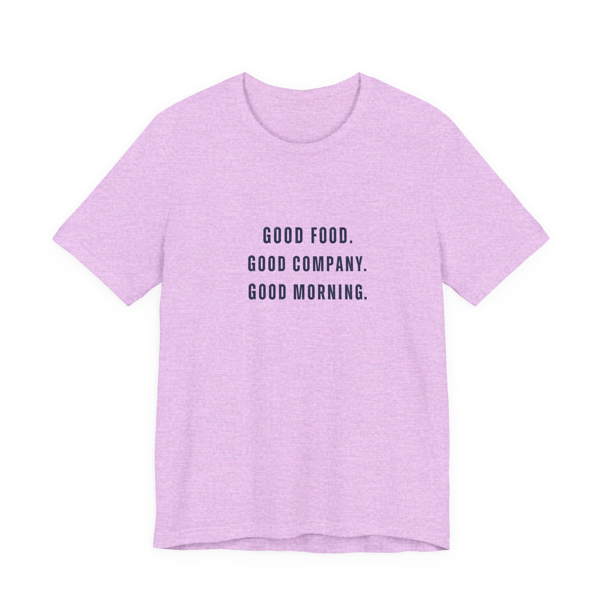 Breakfast Club Lake T‑Shirt — "Good Food. Good Company. Good Morning."