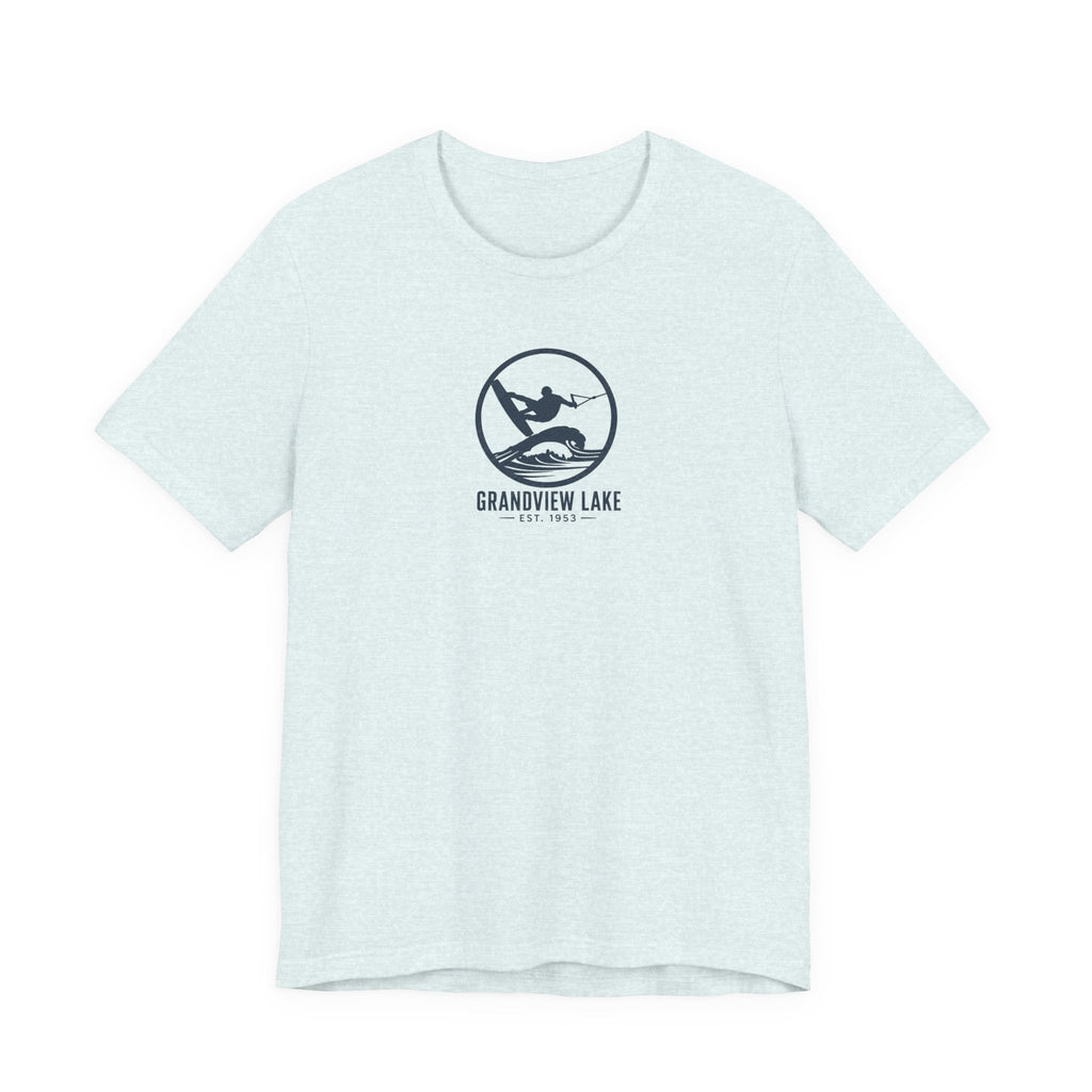 Grandview Lake Wakesurf Emblem Tee — Unisex