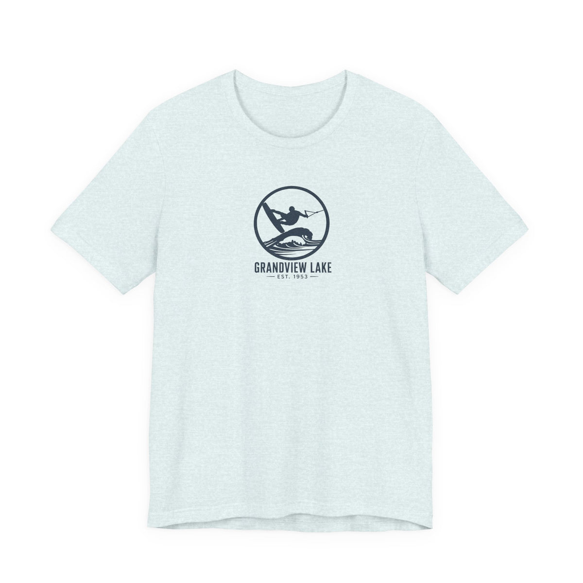 Grandview Lake Wakesurf Emblem Tee — Unisex