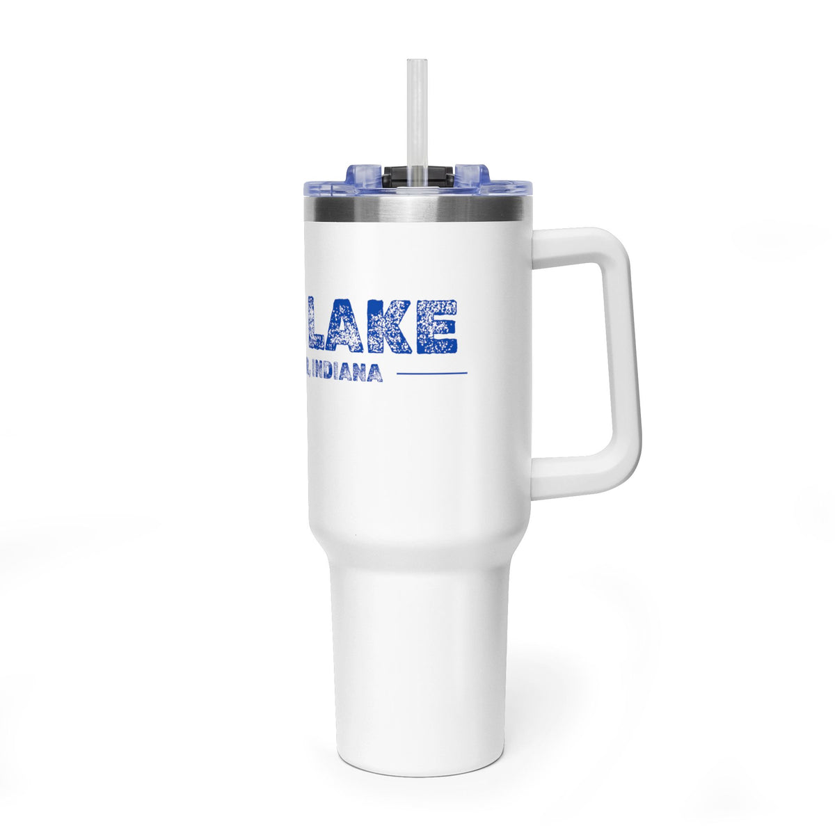 Lamb Lake Boat 40oz Vacuum Tumbler – Insulated Travel Mug