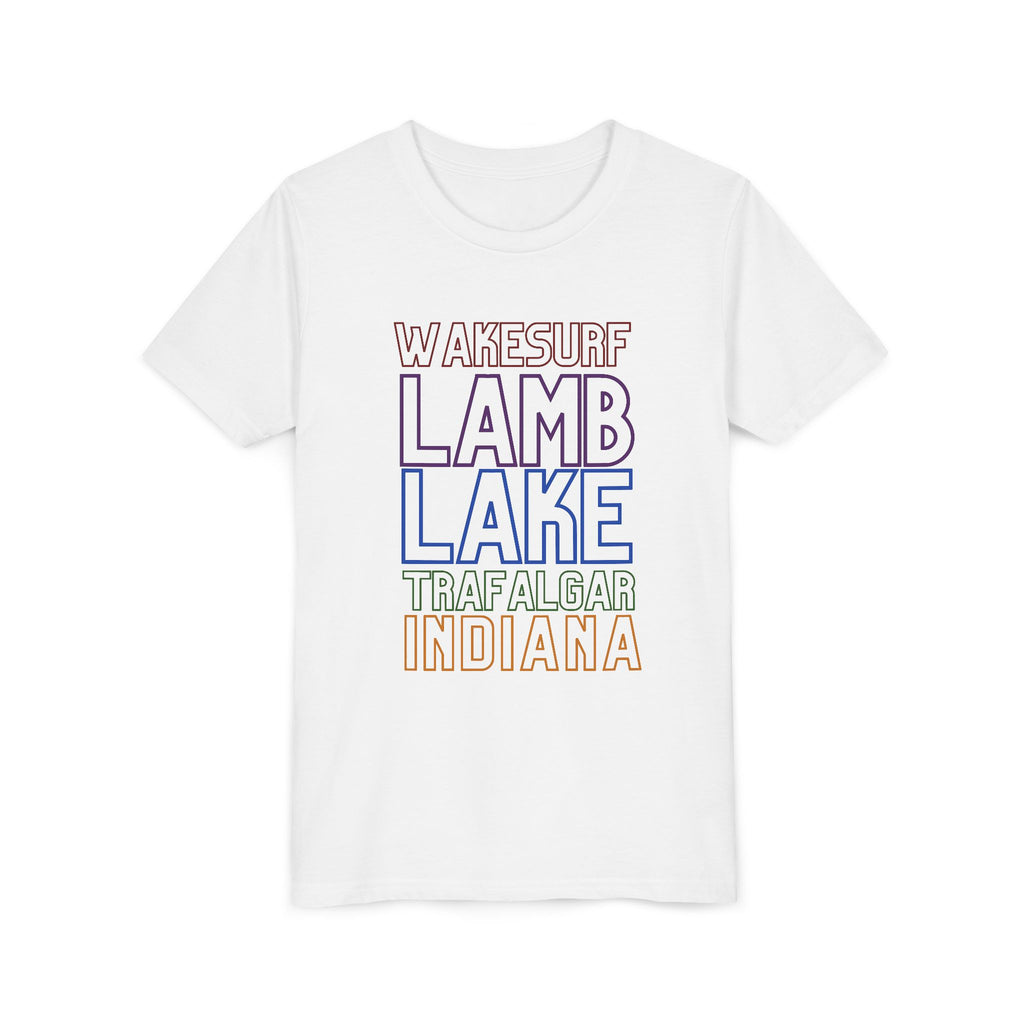 Youth Tee - Lamb Lake Columbus Indiana Wakesurf (Kids)