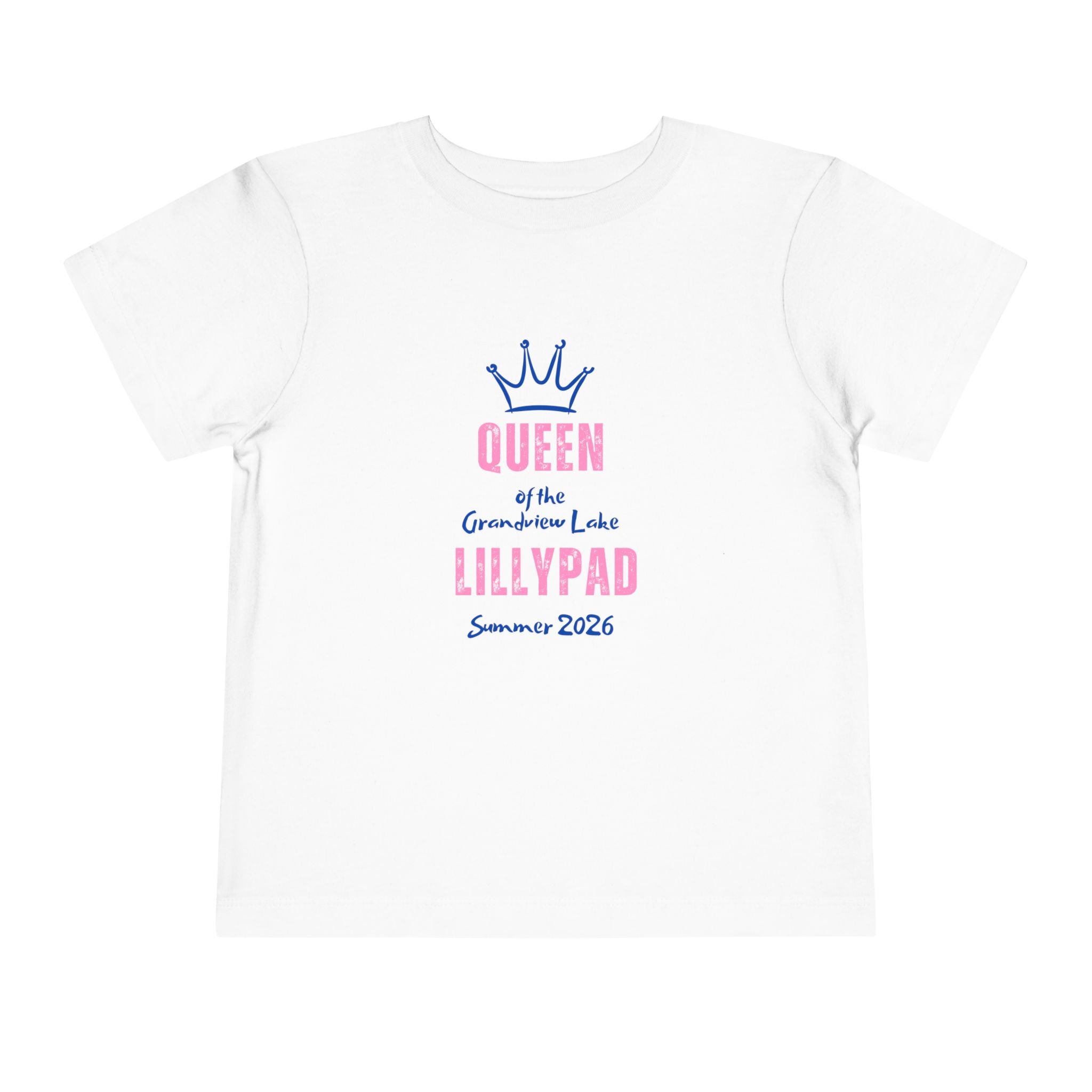 Toddler Tee — “Queen of the Lillypad” Grandview Lake Summer 2026