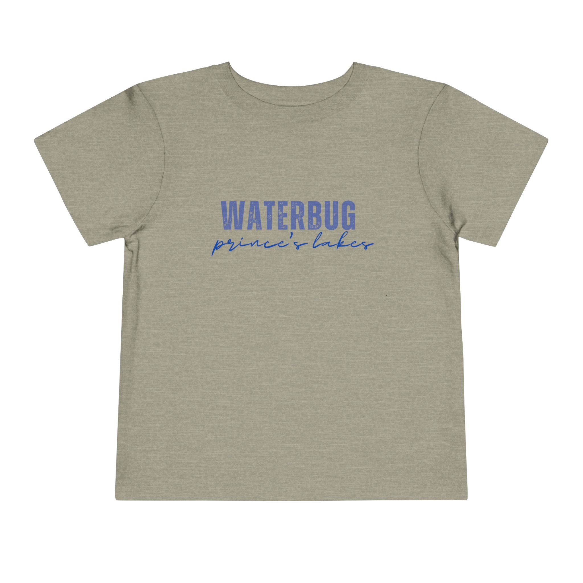 Toddler Tee — "WATERBUG prince's lakes" Water-Inspired Kids T-Shirt