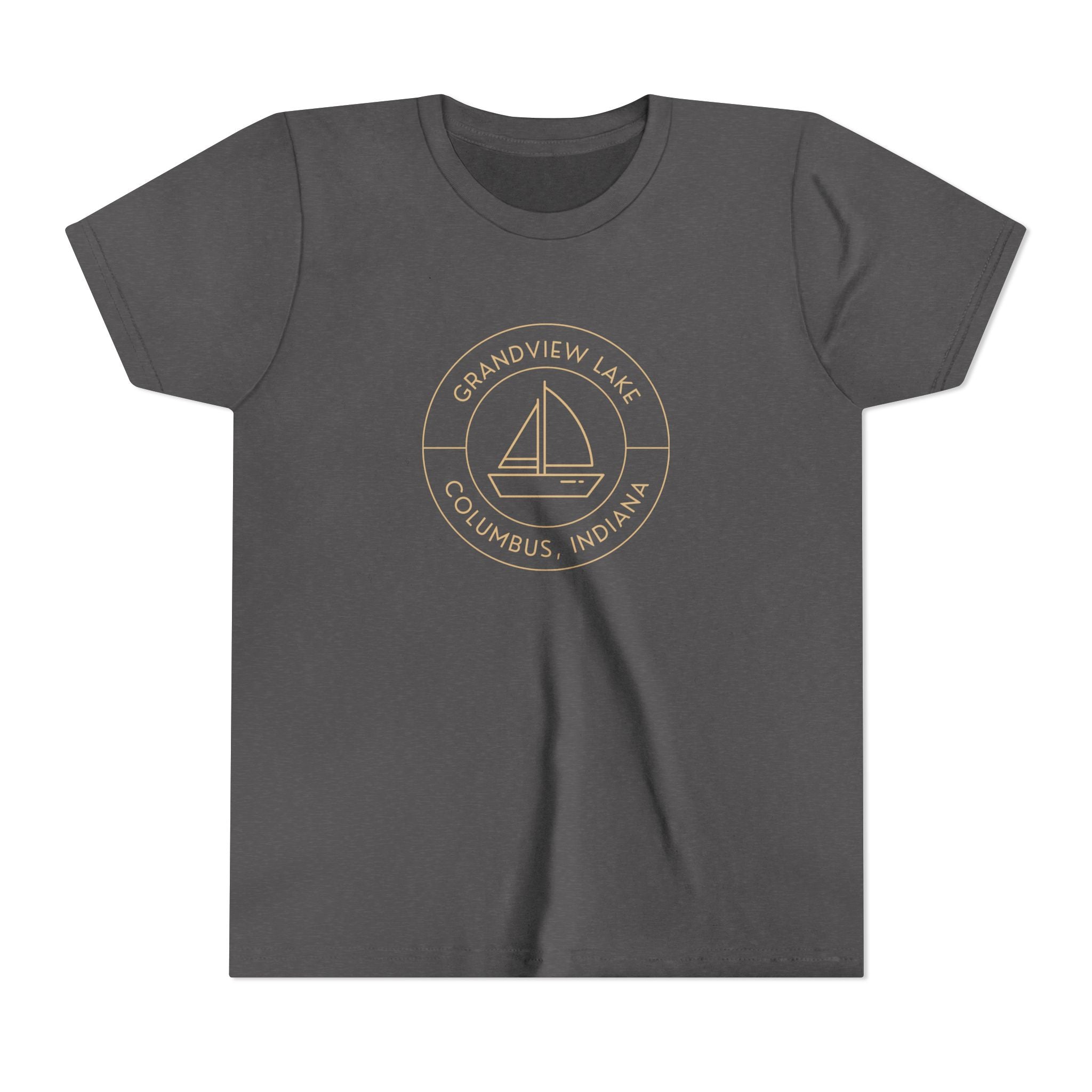 Youth Tee — Sailboat Grandview Lake Kids T-Shirt