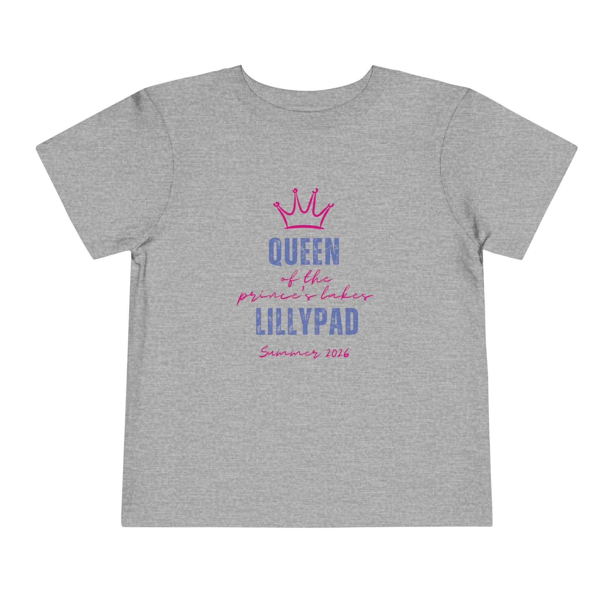 Toddler Tee — “Queen of the Lillypad” Prince's Lakes Summer 2026