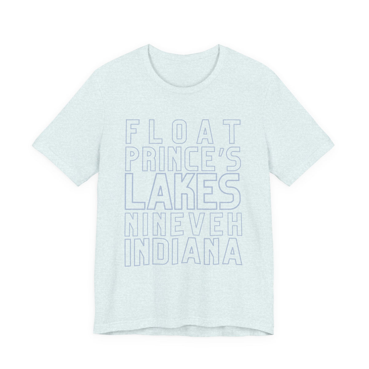 Float Prince's Lakes Nineveh Indiana T-Shirt