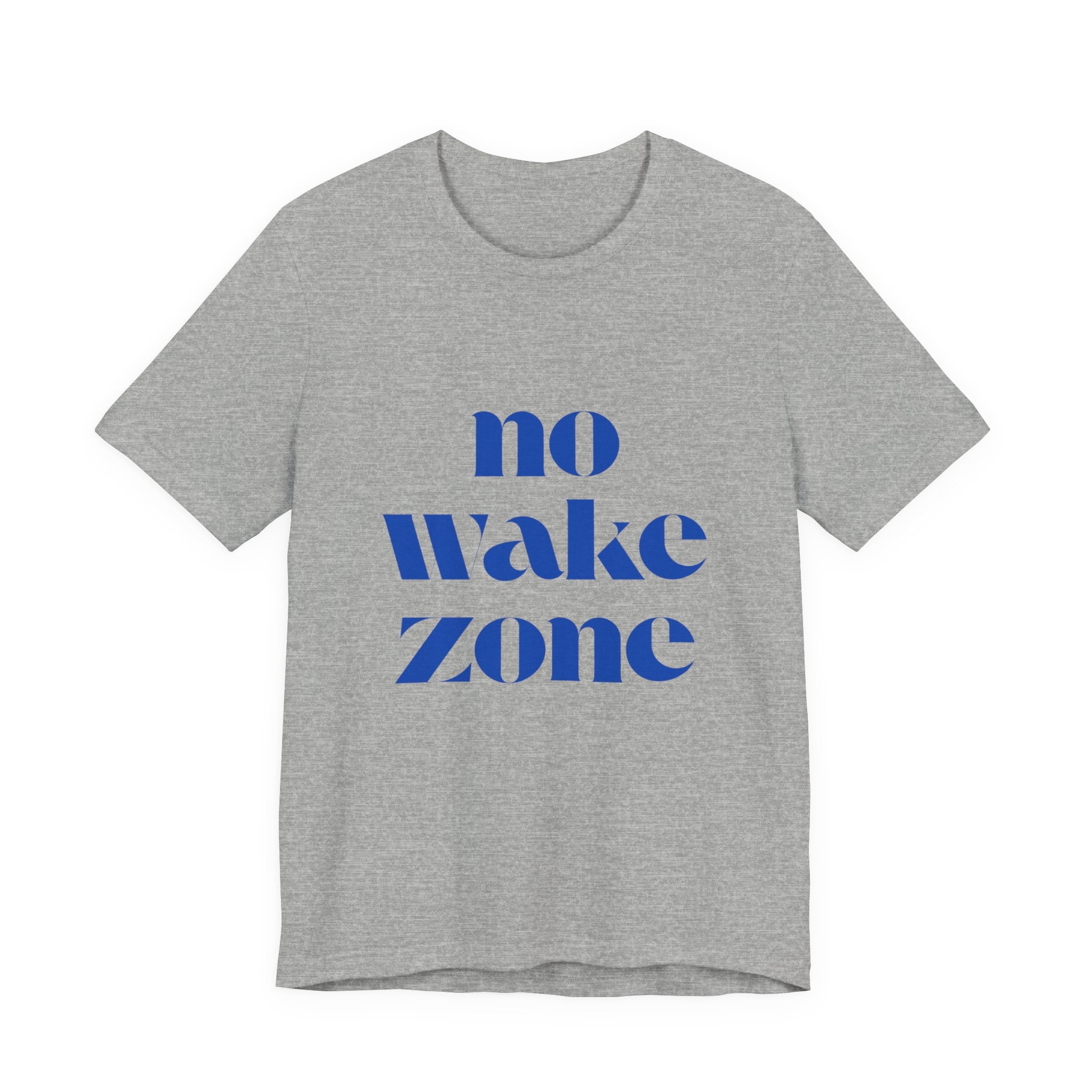 No Wake Zone T-Shirt — Nautical Relaxed Graphic Tee