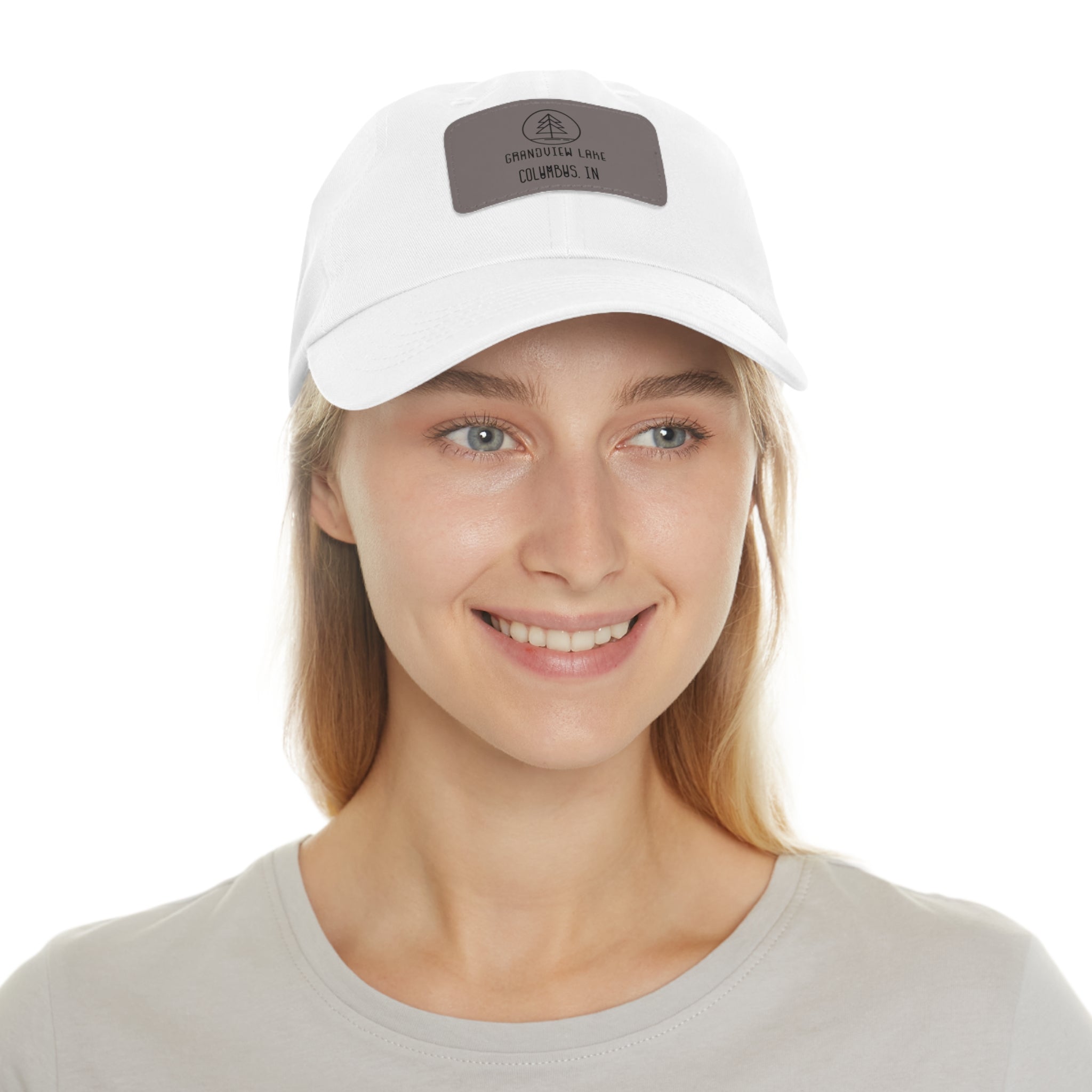 Leather Patch Hat — Grandview Lake Outdoor Baseball Cap