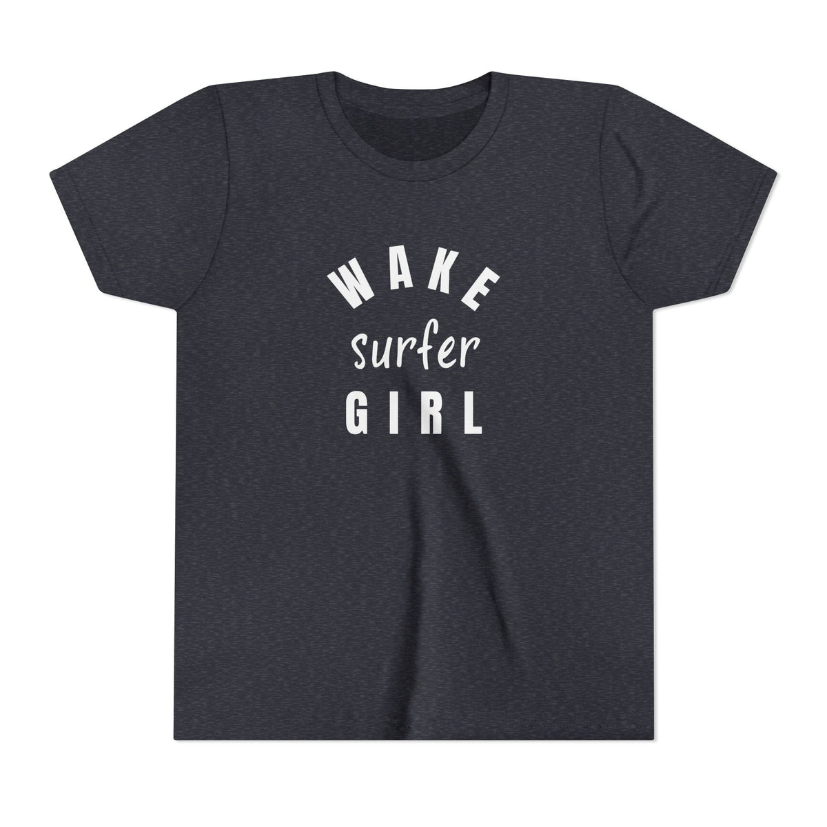 Youth Tee — "Wake Surfer Girl" Graphic Shirt
