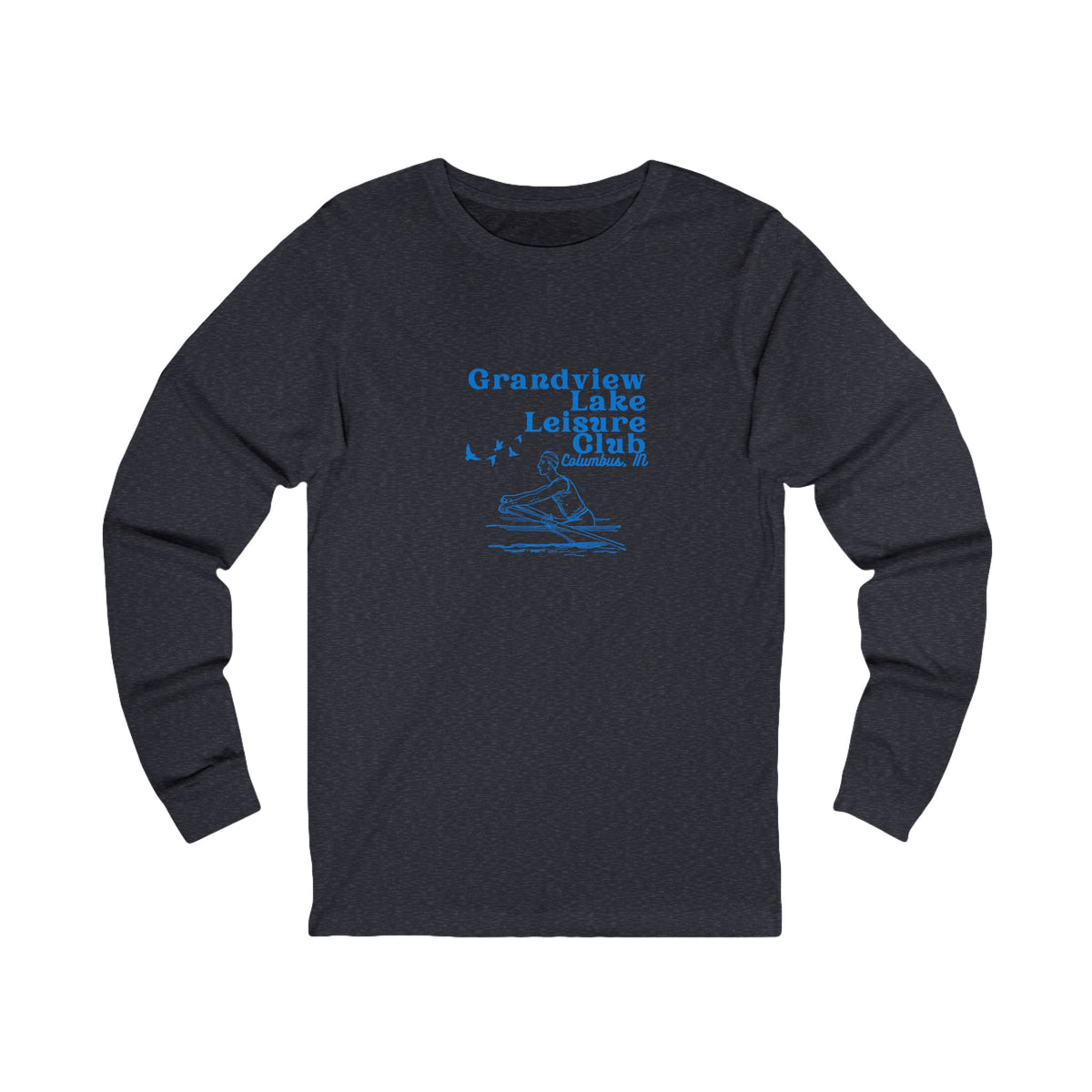 Grandview Lake Kayak Leisure Club Long Sleeve Tee