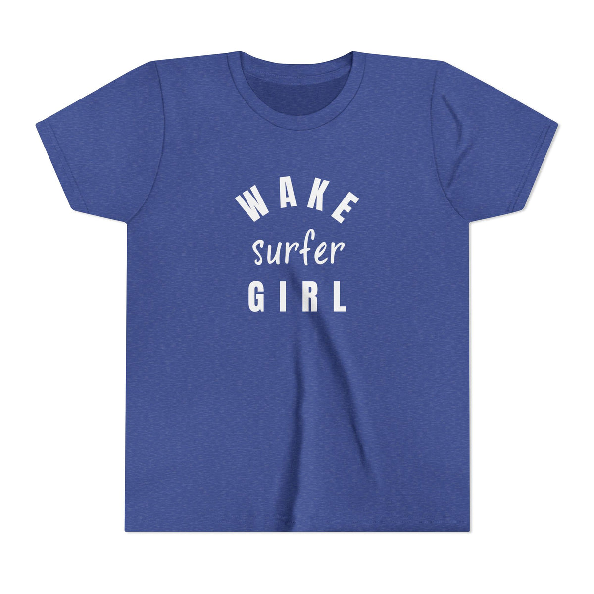 Youth Tee — "Wake Surfer Girl" Graphic Shirt