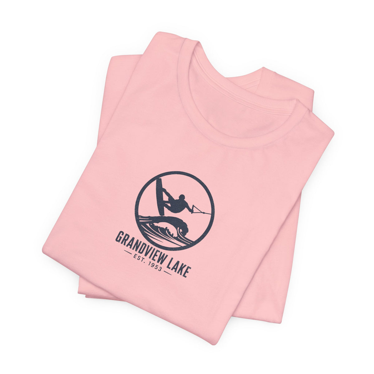 Grandview Lake Wakesurf Emblem Tee — Unisex