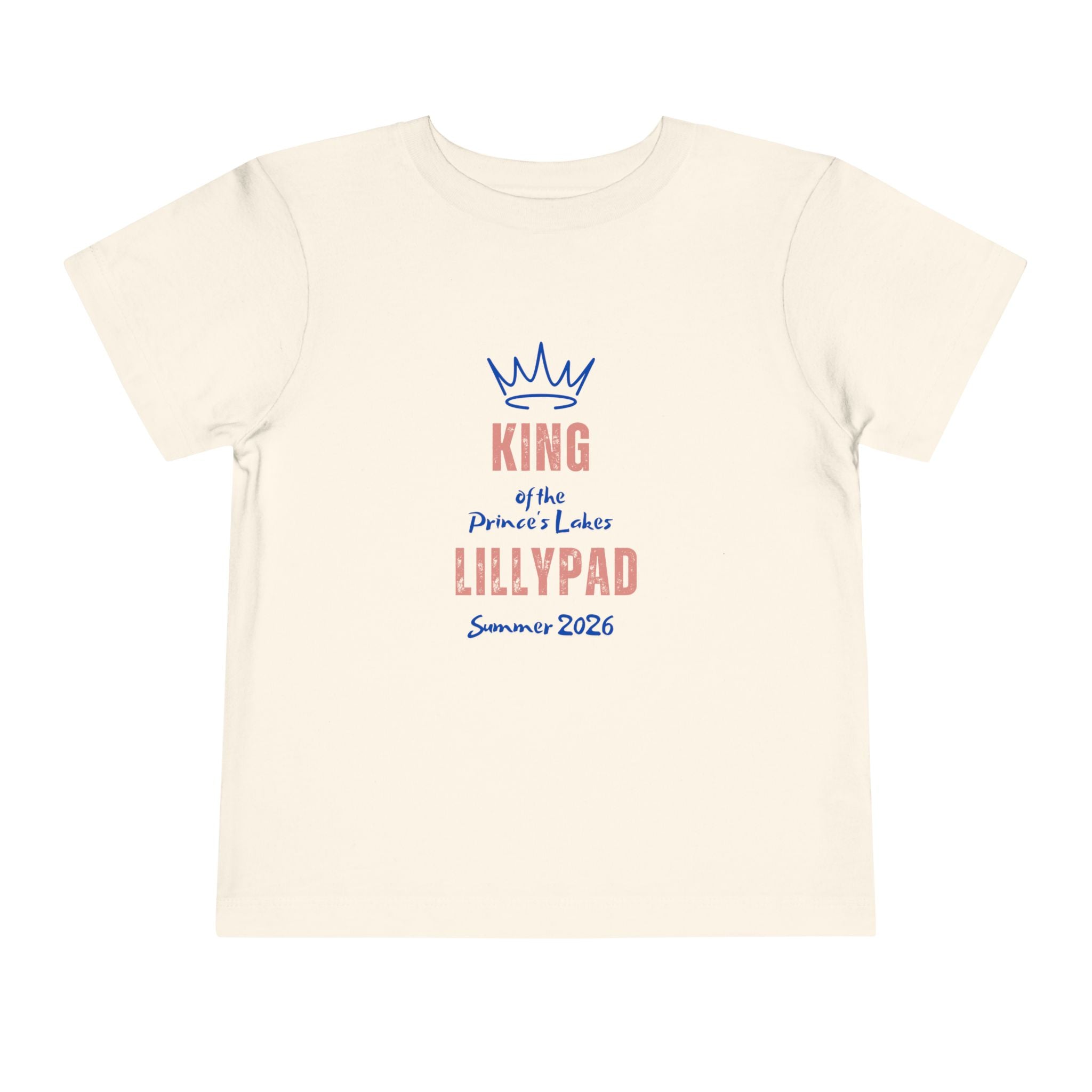 King of the Lillypad Toddler Tee — Prince's Lakes Summer 2026'