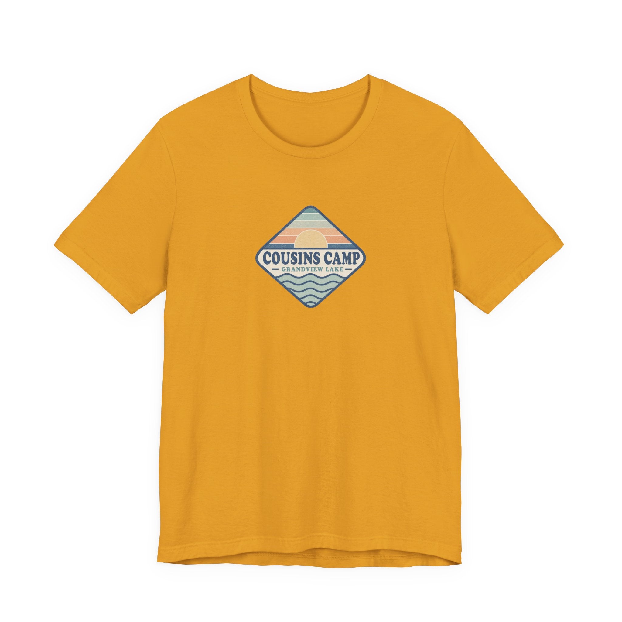 Camp Staff T-Shirt — 'Cousins Camp' Vintage Lake Tee