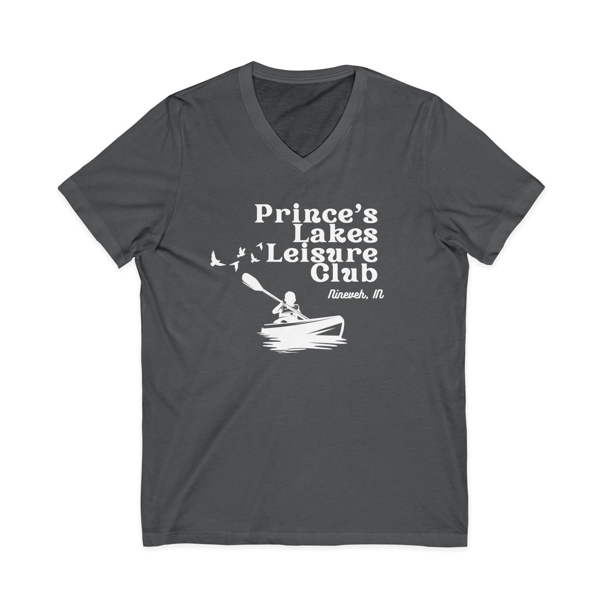 Prince’s Lakes Kayak Leisure Club V-Neck Tee