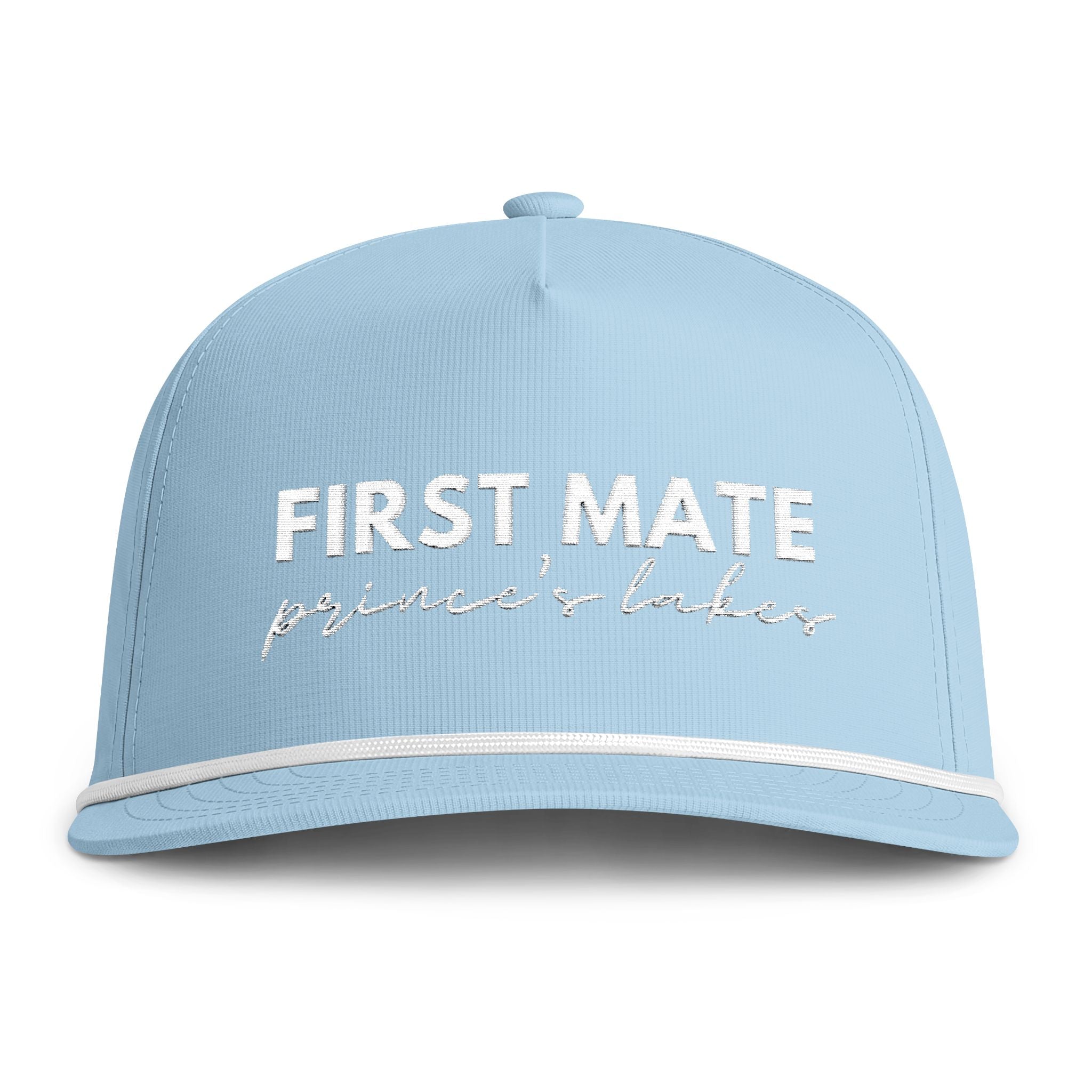 First Mate Rope Cap – Sunwashed Nautical Hat