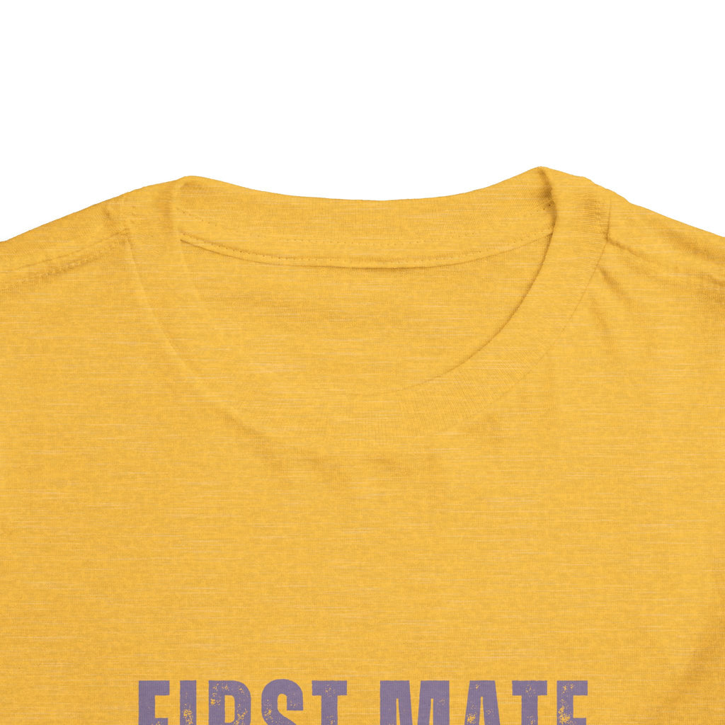 First Mate Toddler Tee — 'First Mate, Prince's Lakes' Nautical Shirt