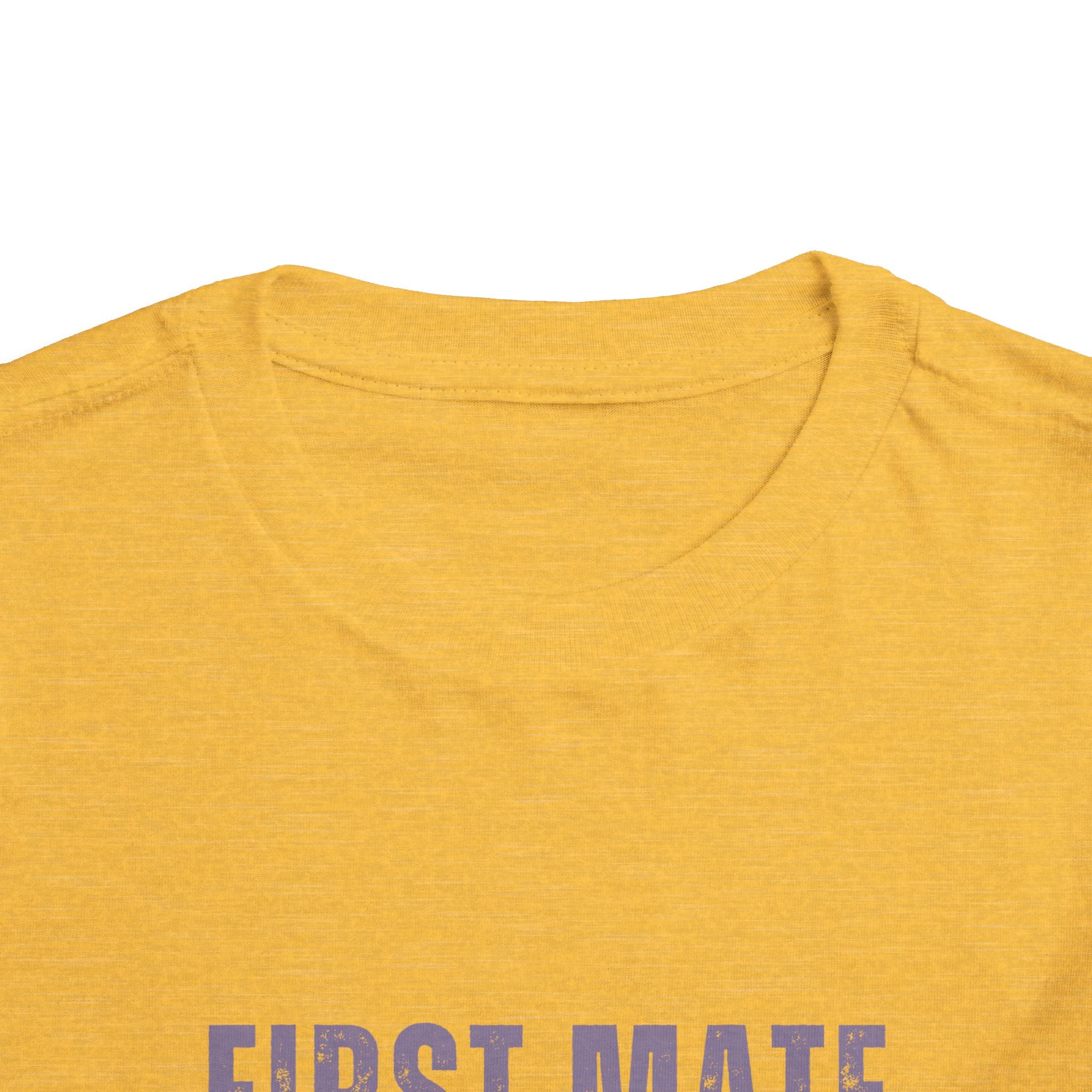 First Mate Toddler Tee — 'First Mate, Prince's Lakes' Nautical Shirt