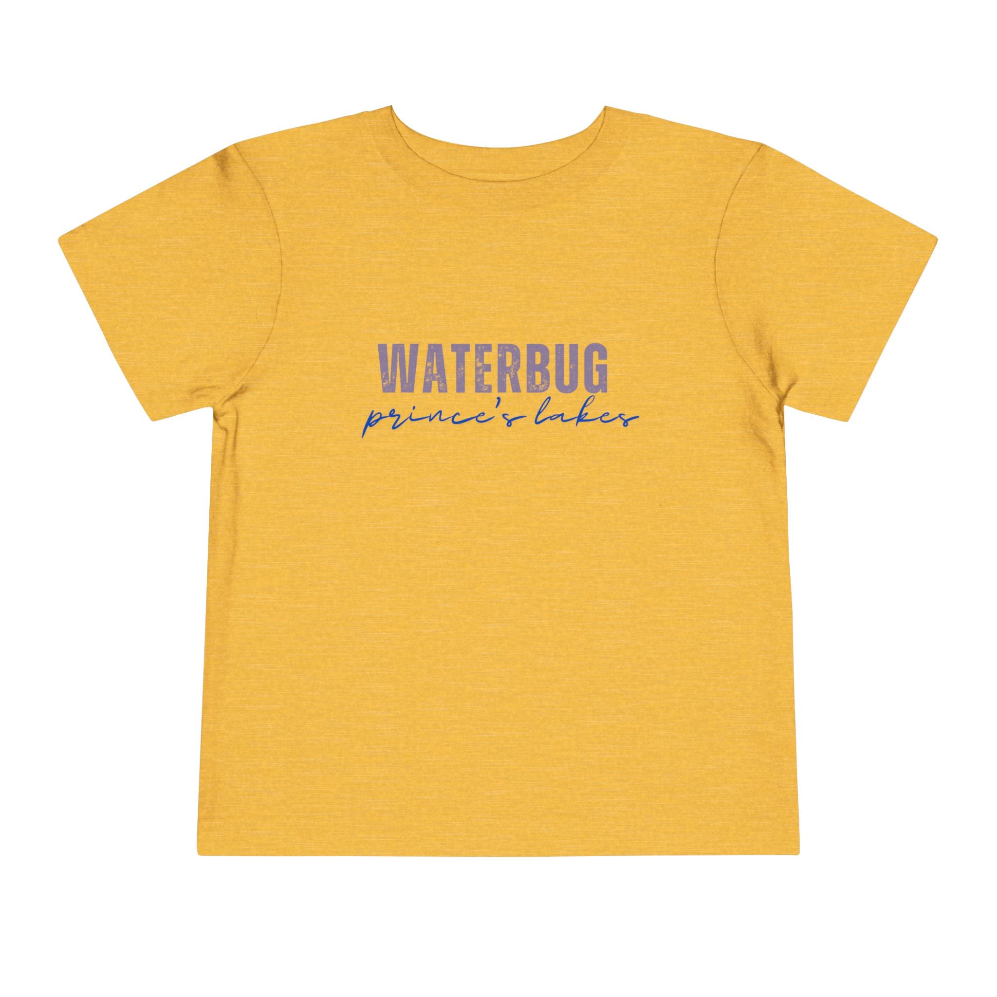 Toddler Tee — "WATERBUG prince's lakes" Water-Inspired Kids T-Shirt