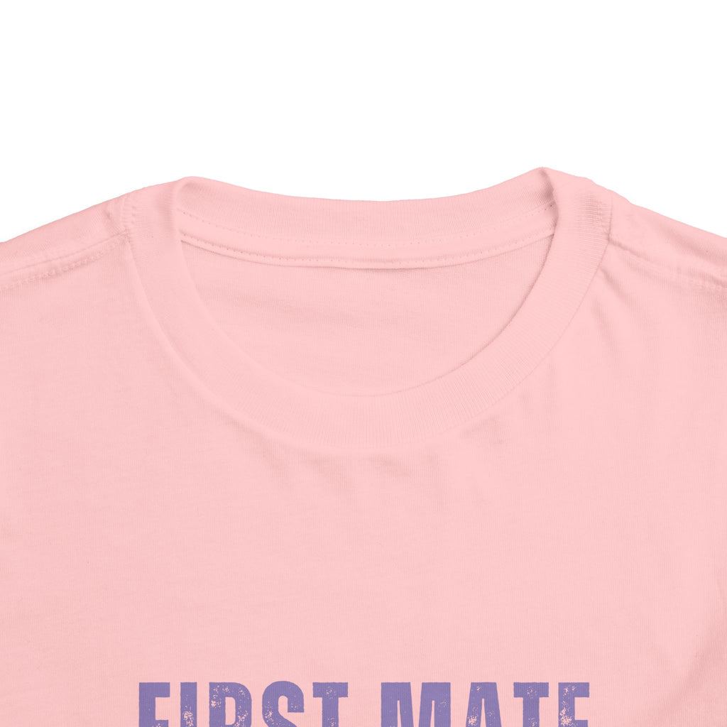 First Mate Toddler Tee — 'First Mate, Prince's Lakes' Nautical Shirt
