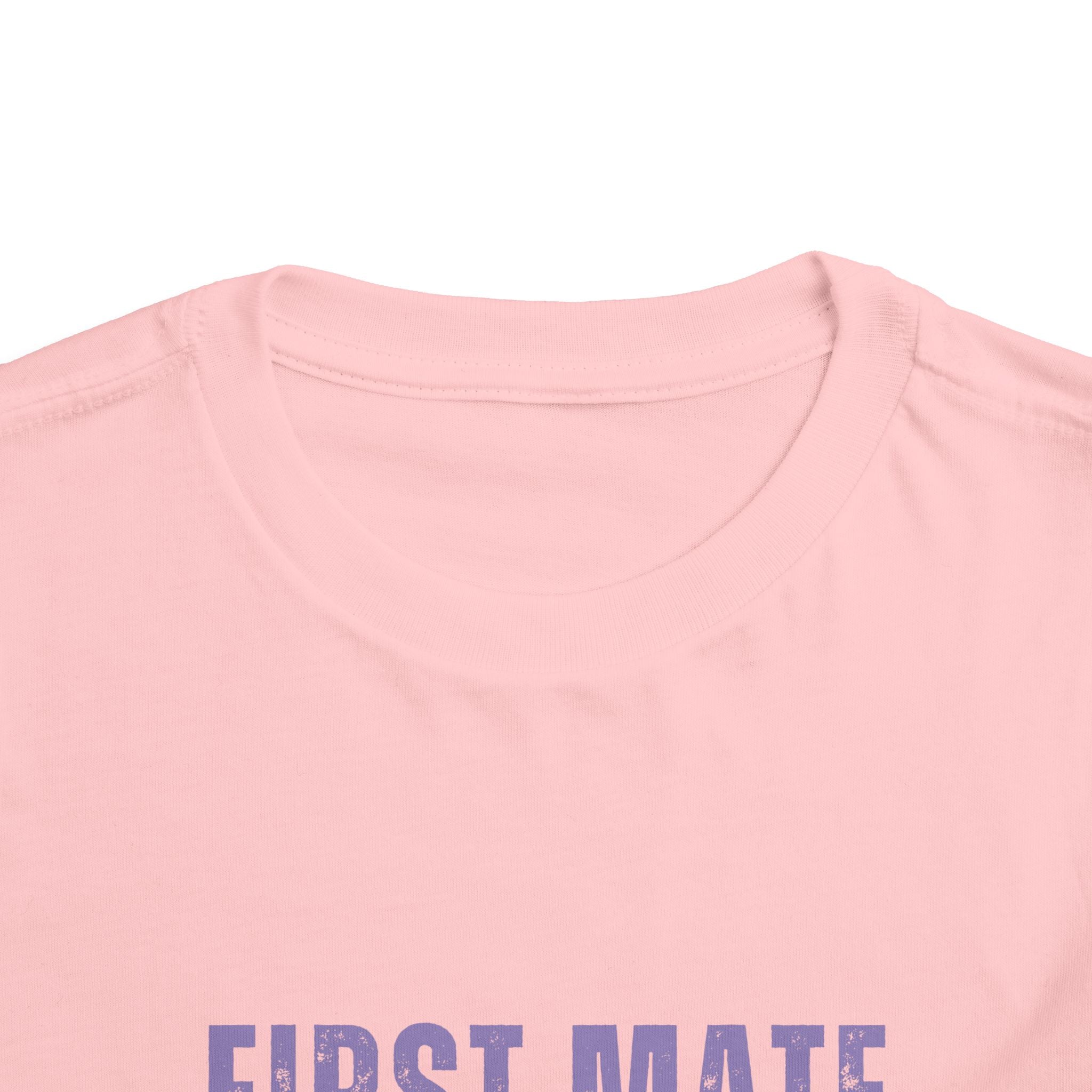 First Mate Toddler Tee — 'First Mate, Prince's Lakes' Nautical Shirt