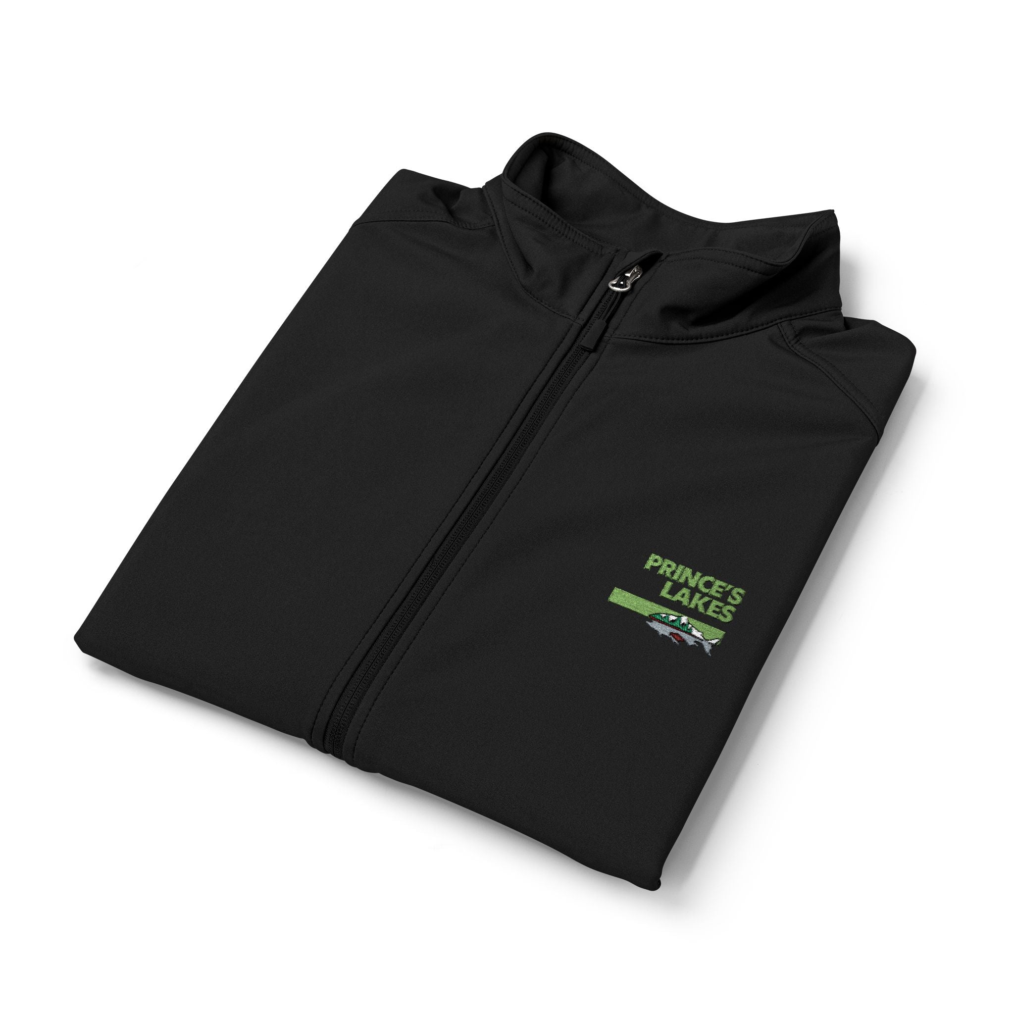 Men's Soft Shell Vest — Prince's Lakes Logo Chest