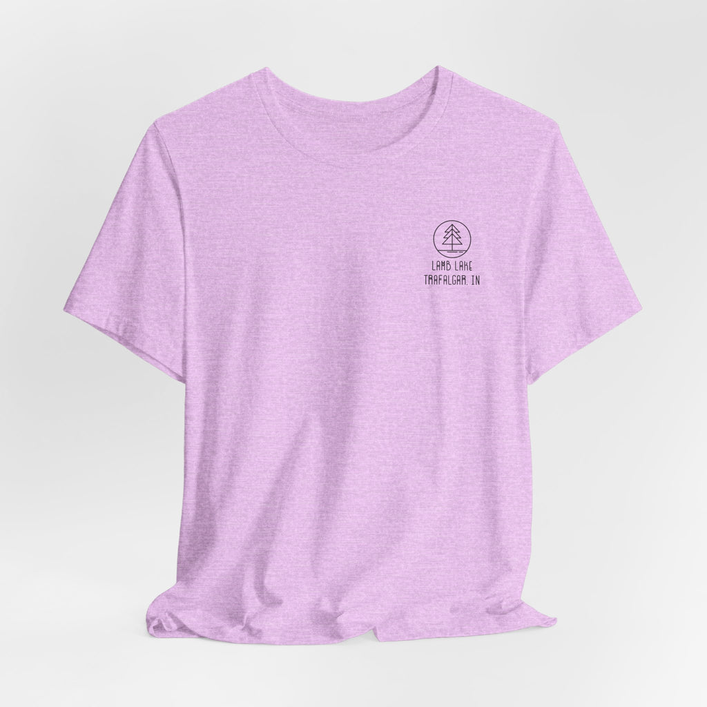 Lamb Lake Minimalist Tee — Lake Forest Graphic Short Sleeve Shirt
