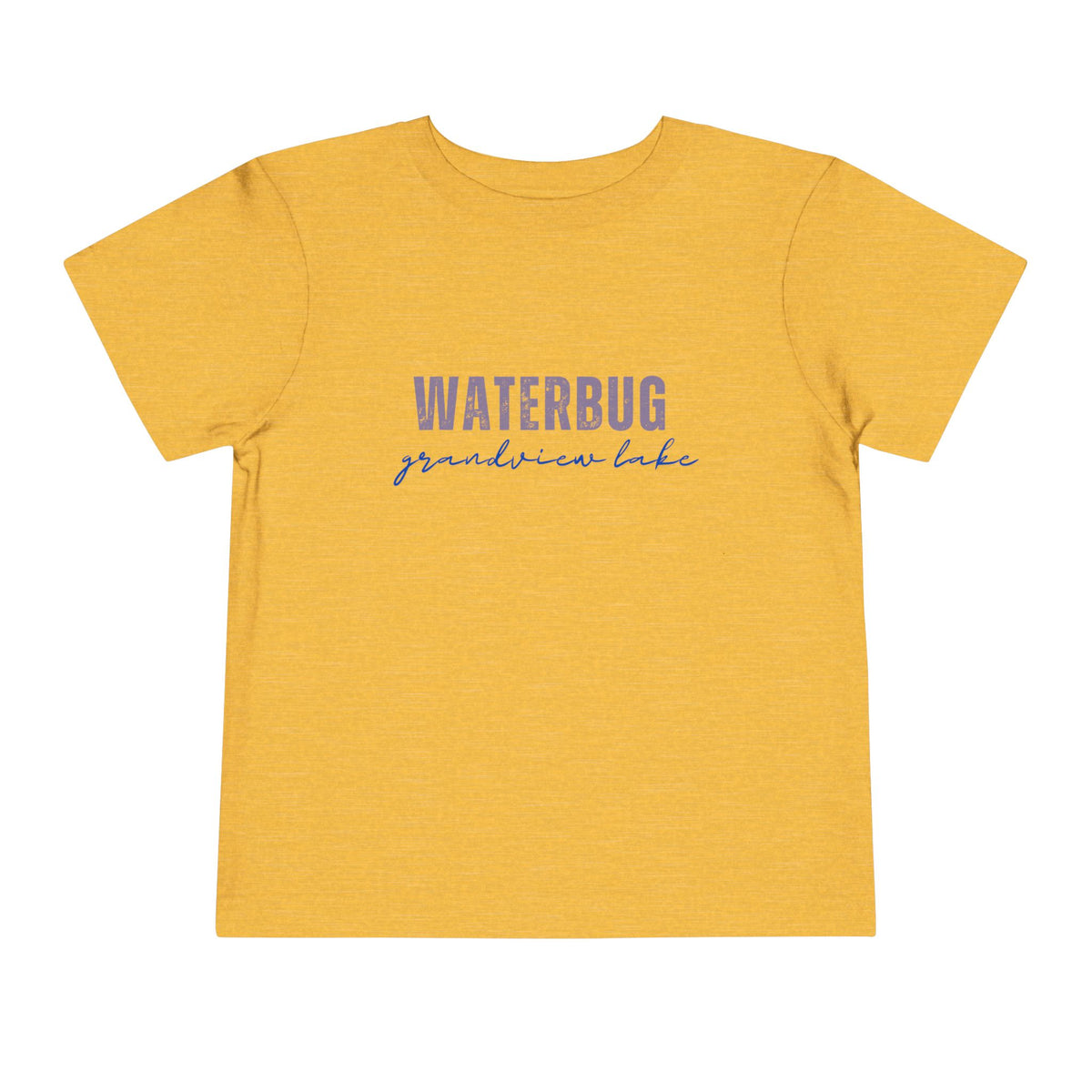 Toddler Tee — "WATERBUG grandview lake" Water-Inspired Kids T-Shirt