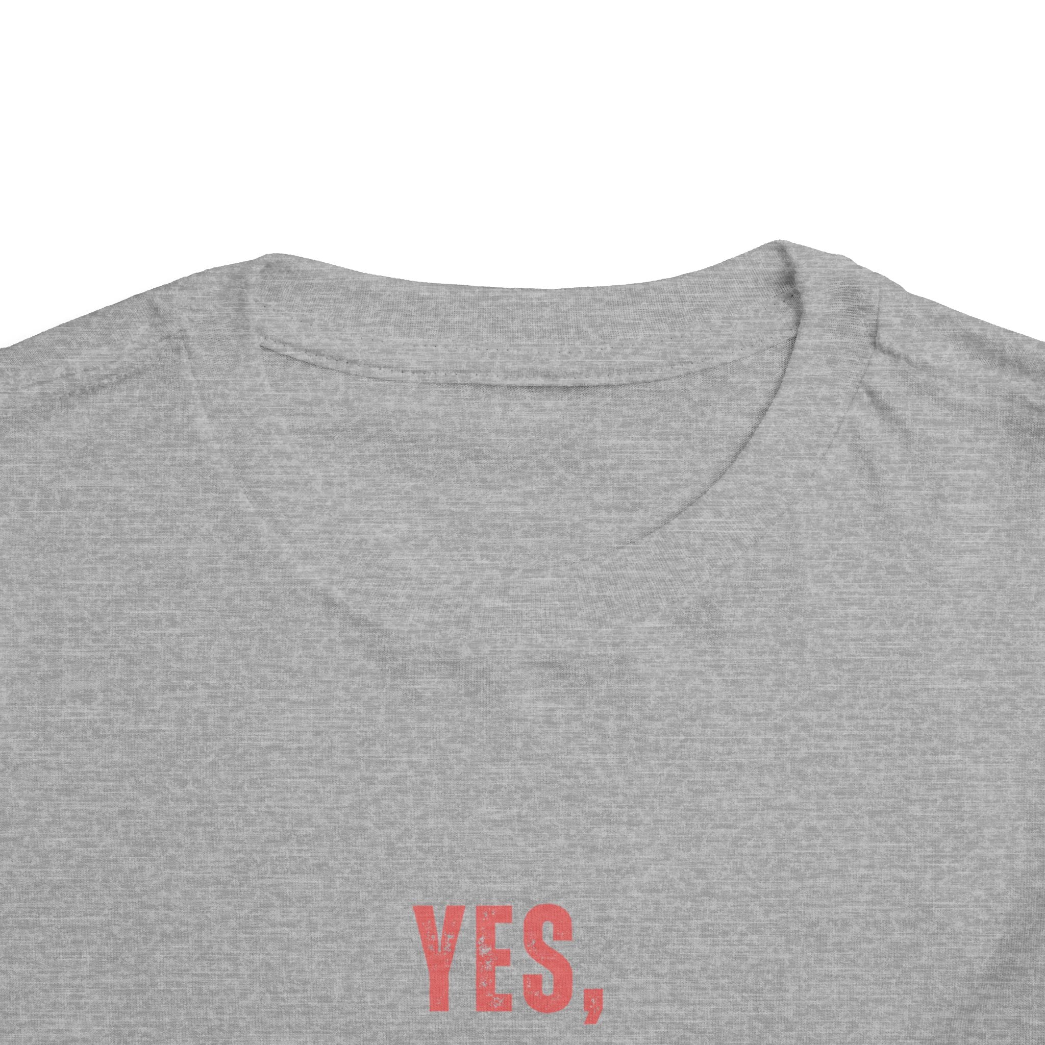 Toddler Tee — "Yes, I Am a Pirate" Text Kids Shirt