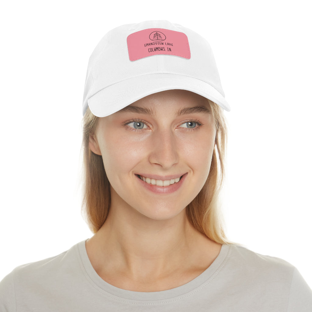 Leather Patch Hat — Grandview Lake Outdoor Baseball Cap