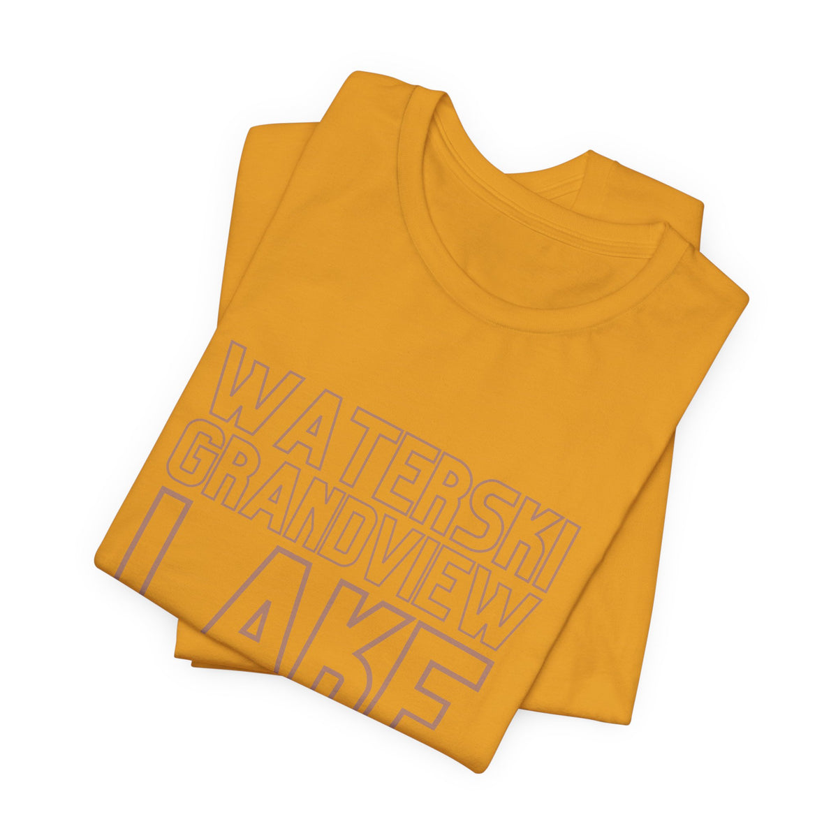 Grandview Lake Columbus Indiana Waterski Tee — Vintage Beach Town T‑Shirt