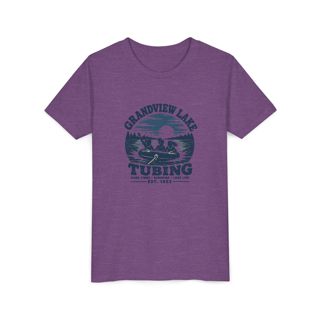 Grandview Lake Tubing Youth Tee – Kids Summer Lake T-Shirt
