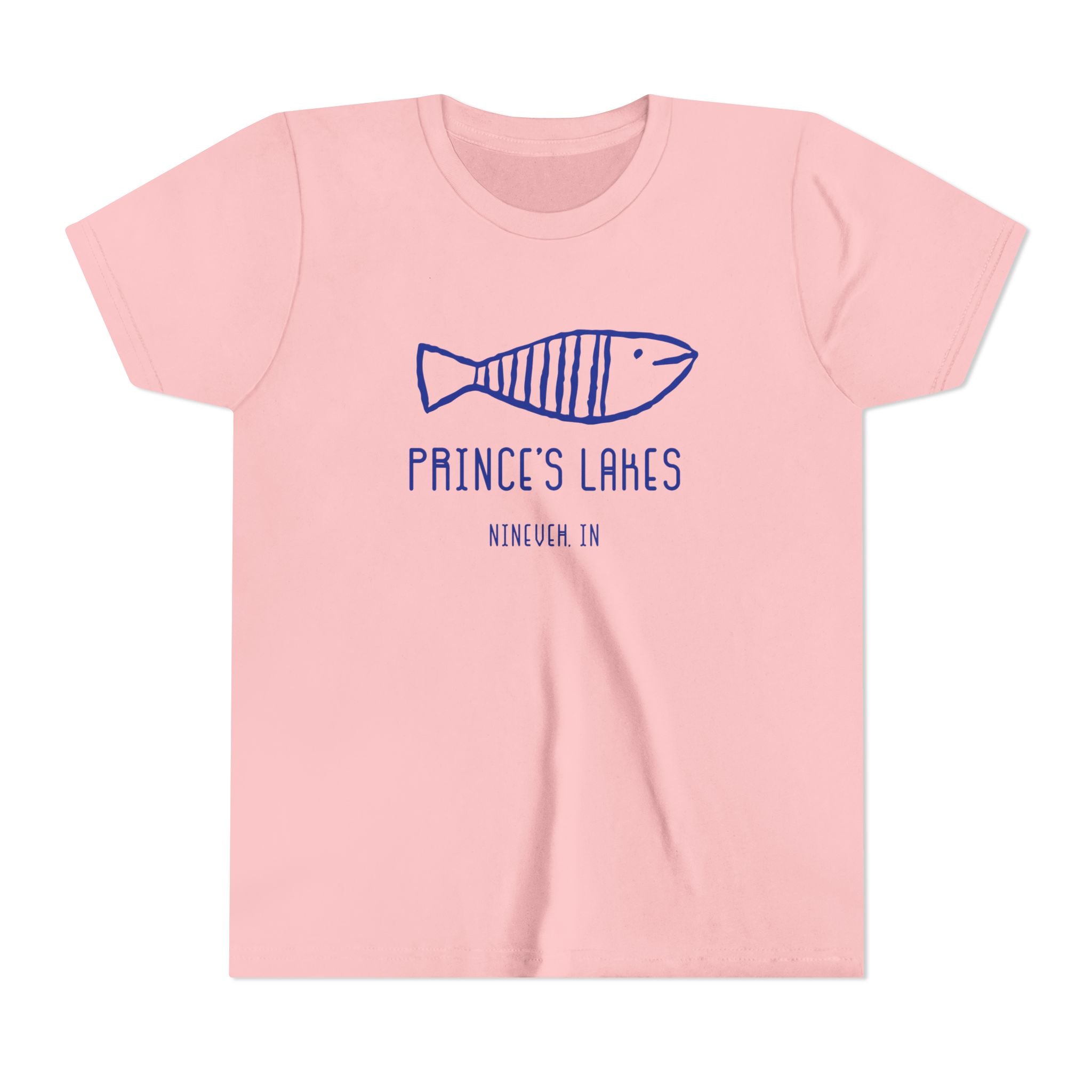 Youth Tee — 'Prince's Lakes' Retro Fish Kids T-Shirt