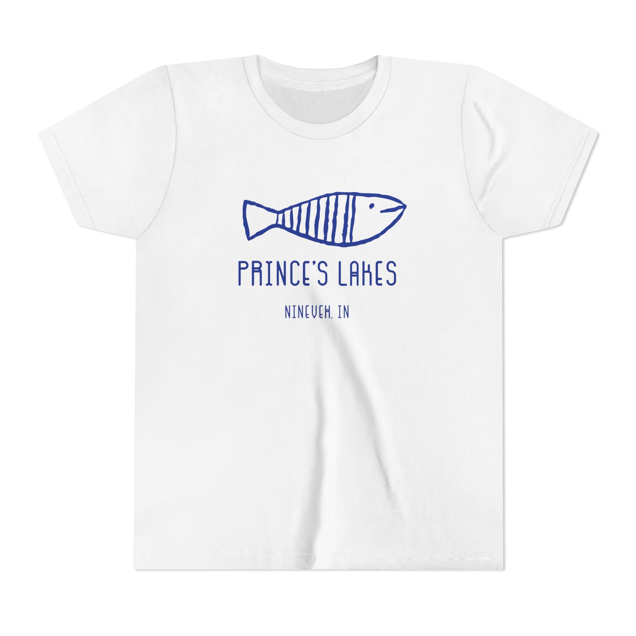 Youth Tee — 'Prince's Lakes' Retro Fish Kids T-Shirt