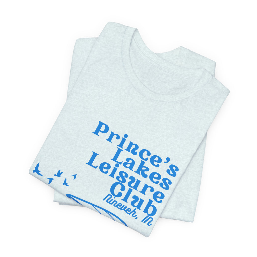 Lake Club Pontoon Boat Tee – "Prince's Lakes Leisure Club" Vintage Boating T-Shirt