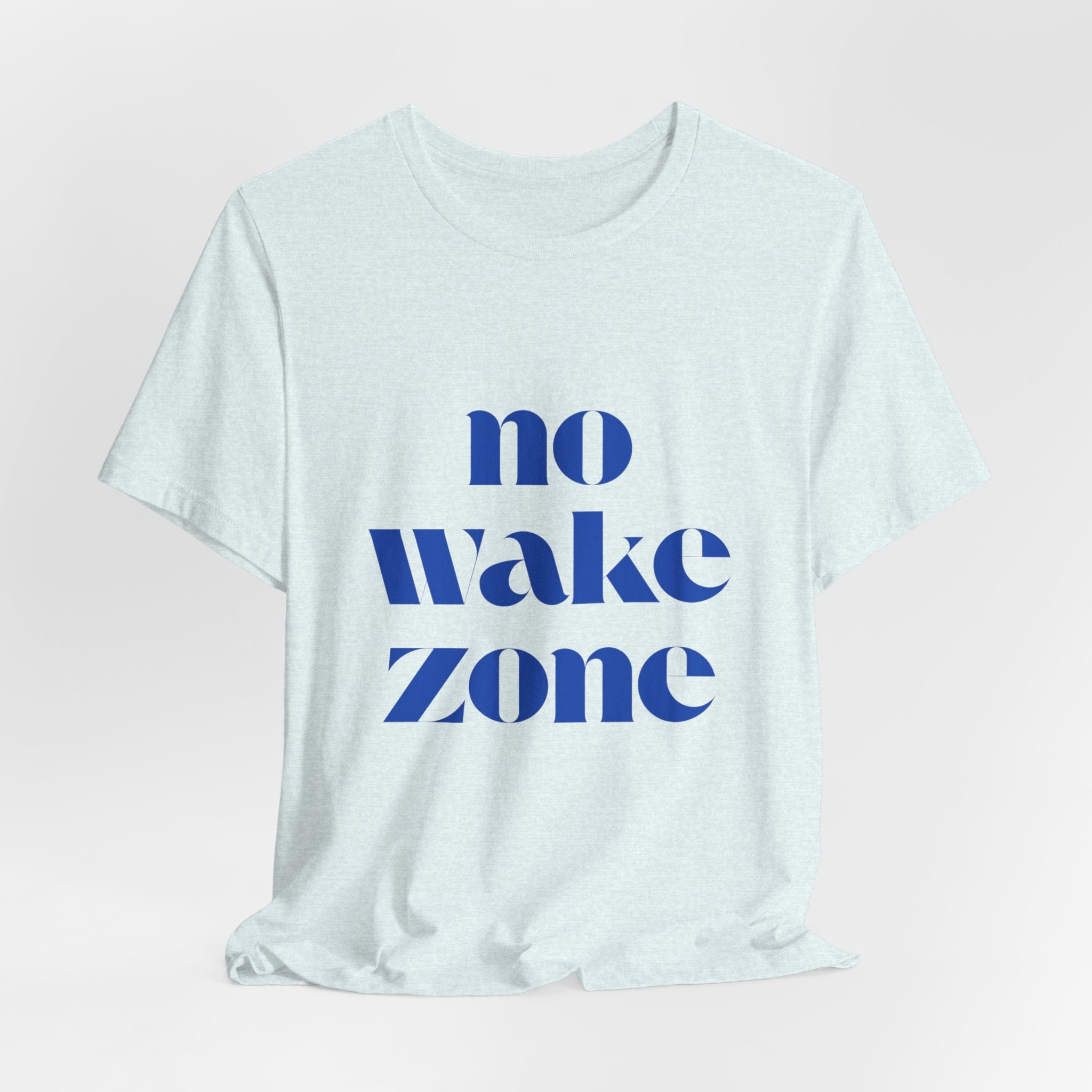 No Wake Zone T-Shirt — Nautical Relaxed Graphic Tee