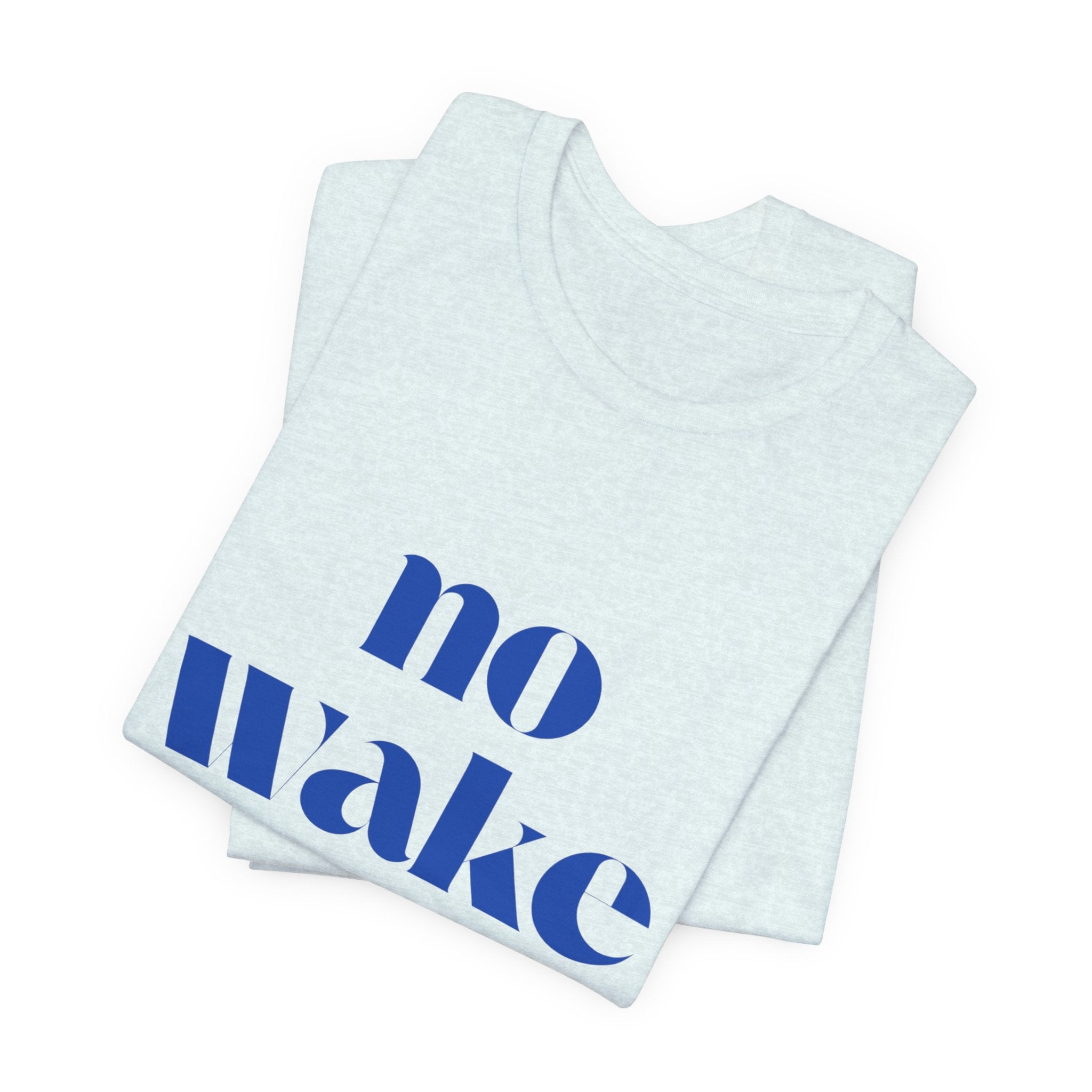 No Wake Zone T-Shirt — Nautical Relaxed Graphic Tee